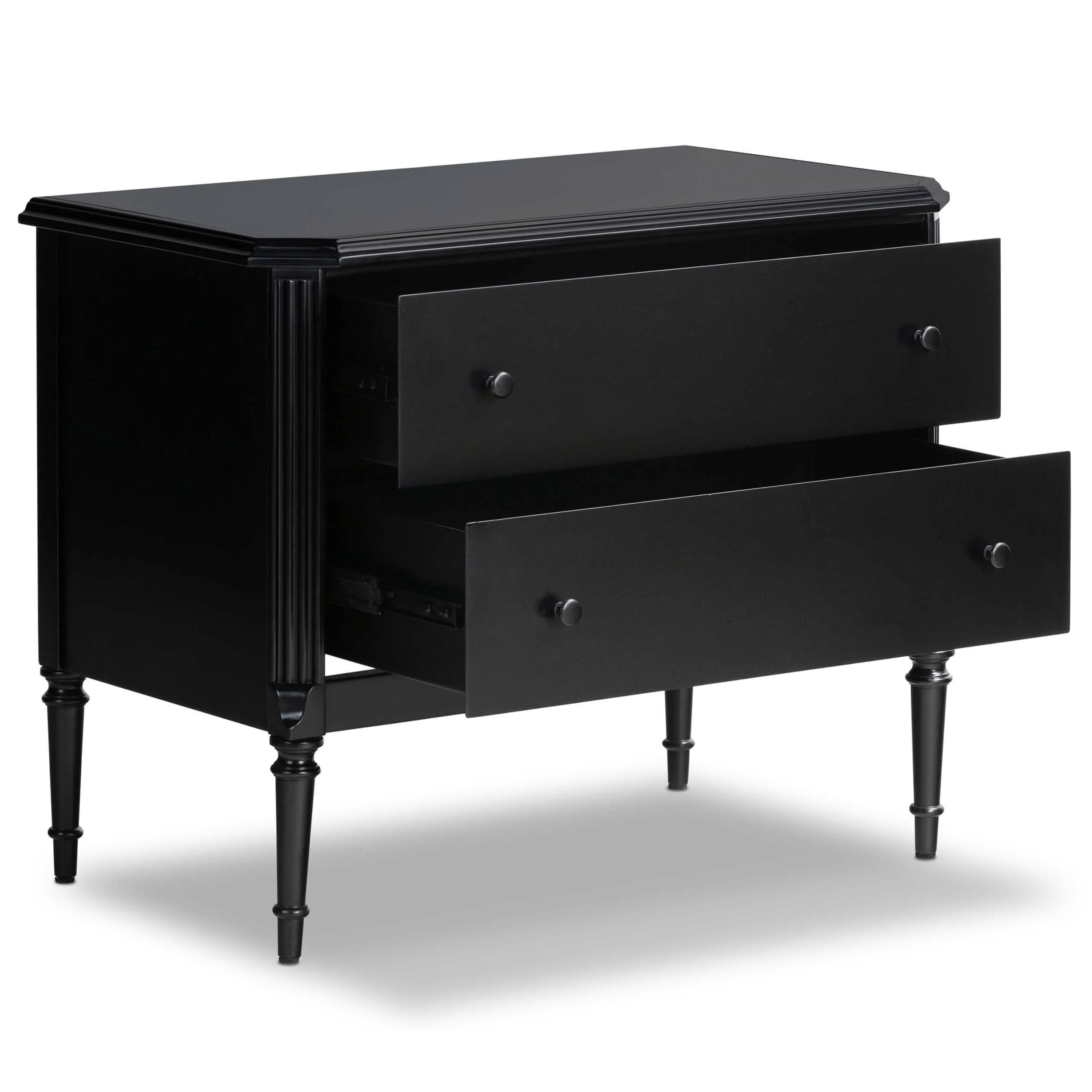 Lendon Nightstand, Black by Four Hands - Image 5