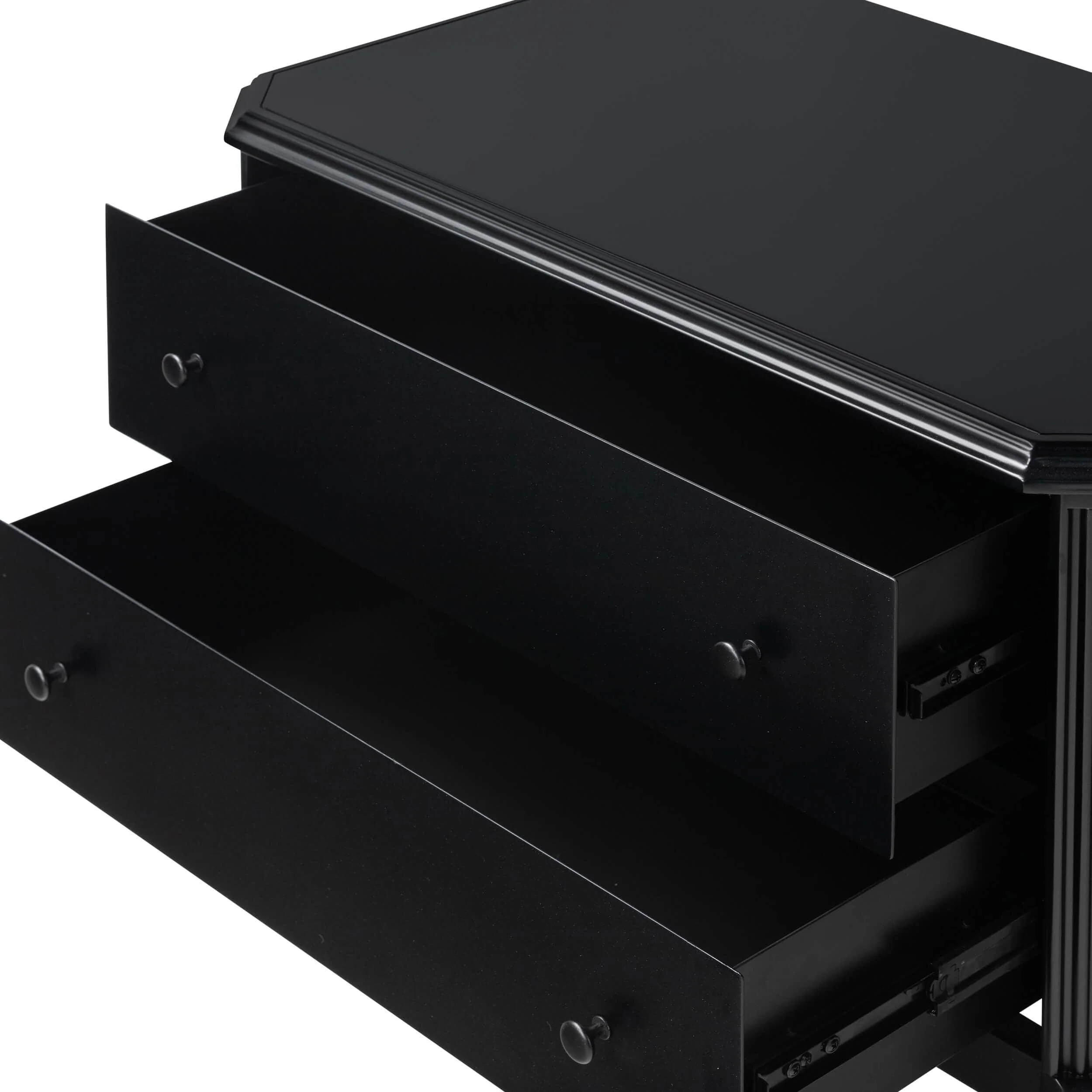 Lendon Nightstand, Black by Four Hands - Image 6