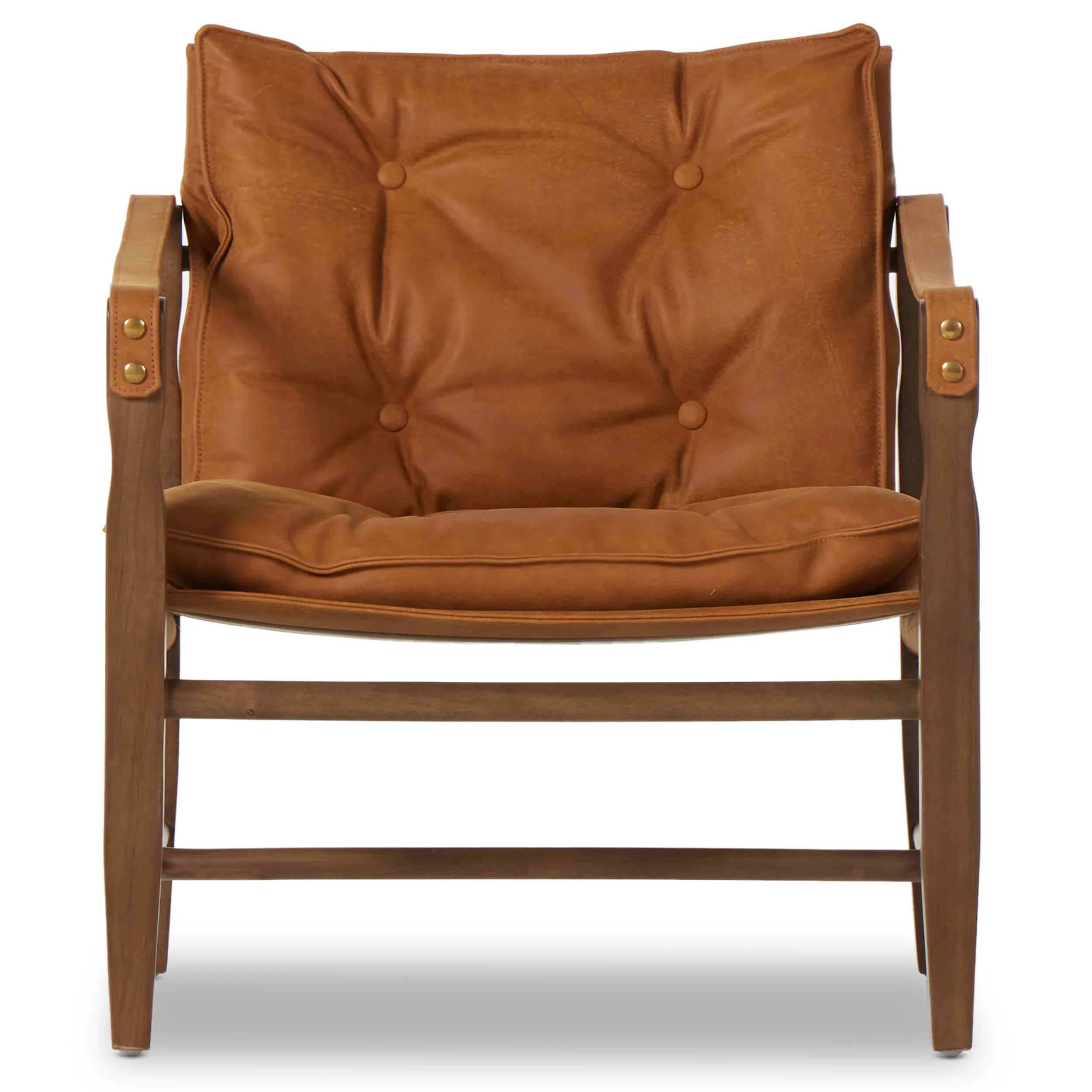 Lenz Leather Chair, Kennison Cognac - Image 3