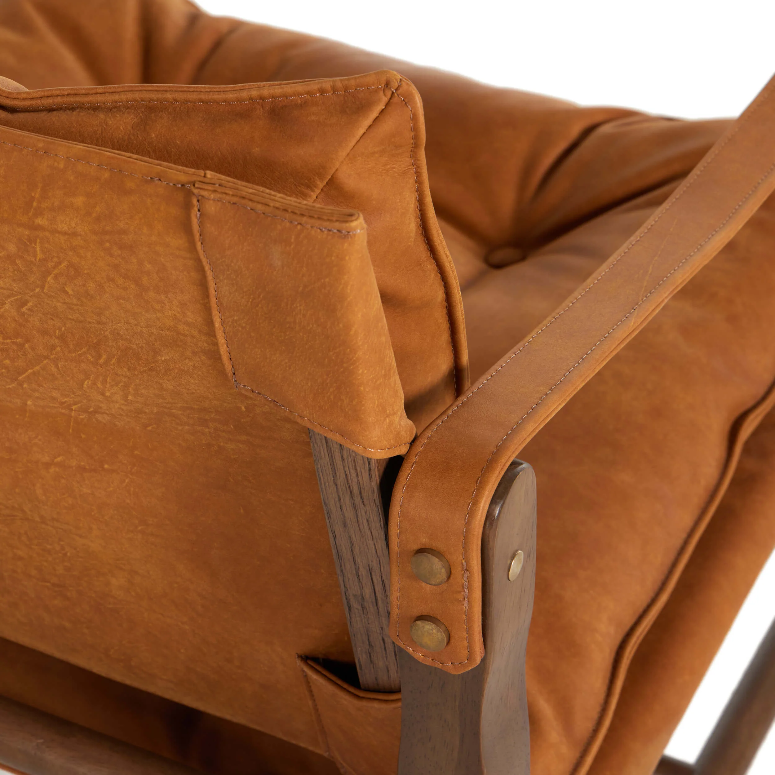 Lenz Leather Chair, Kennison Cognac - Image 6