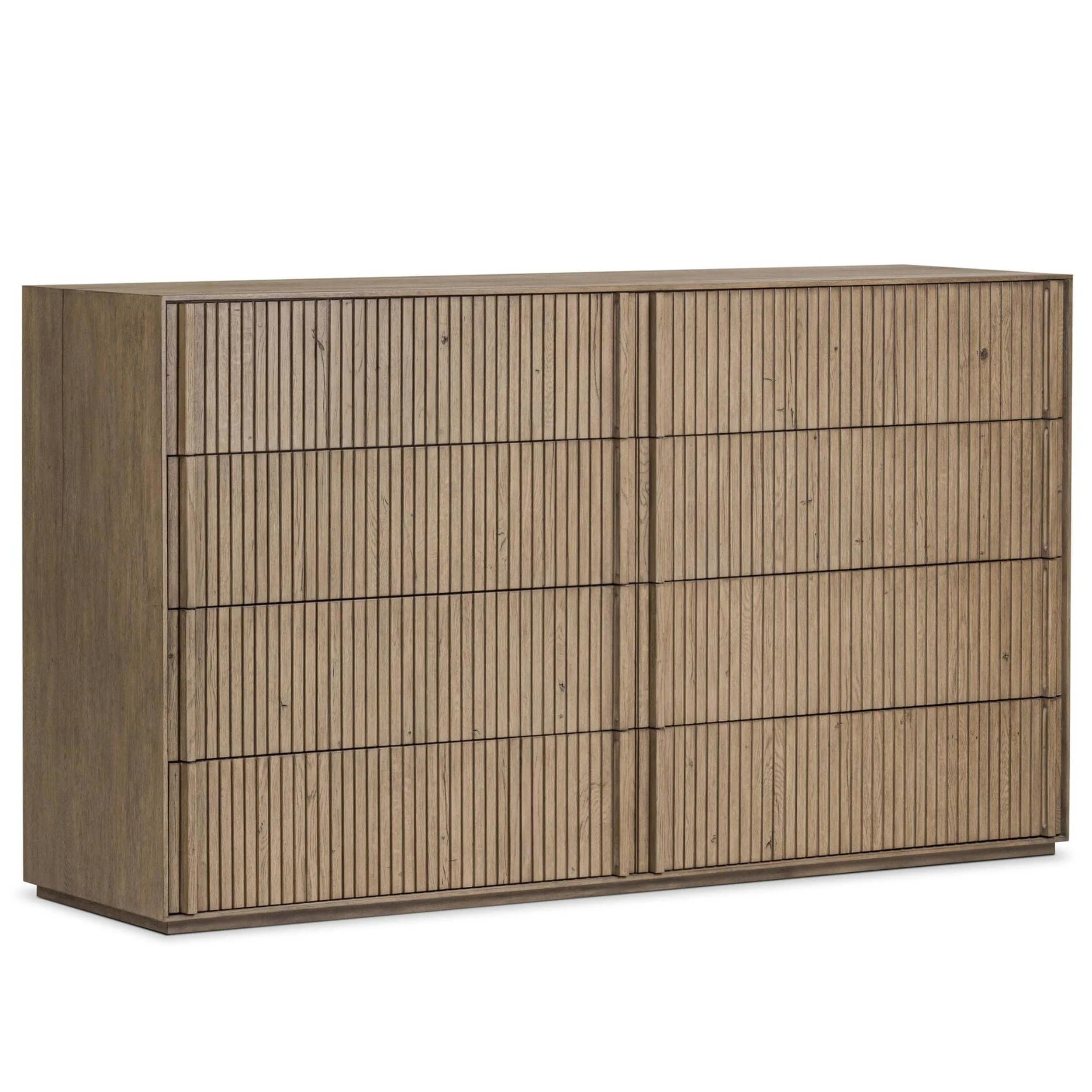 Leo 8 Drawer Dresser, Rustic Grey by Four Hands