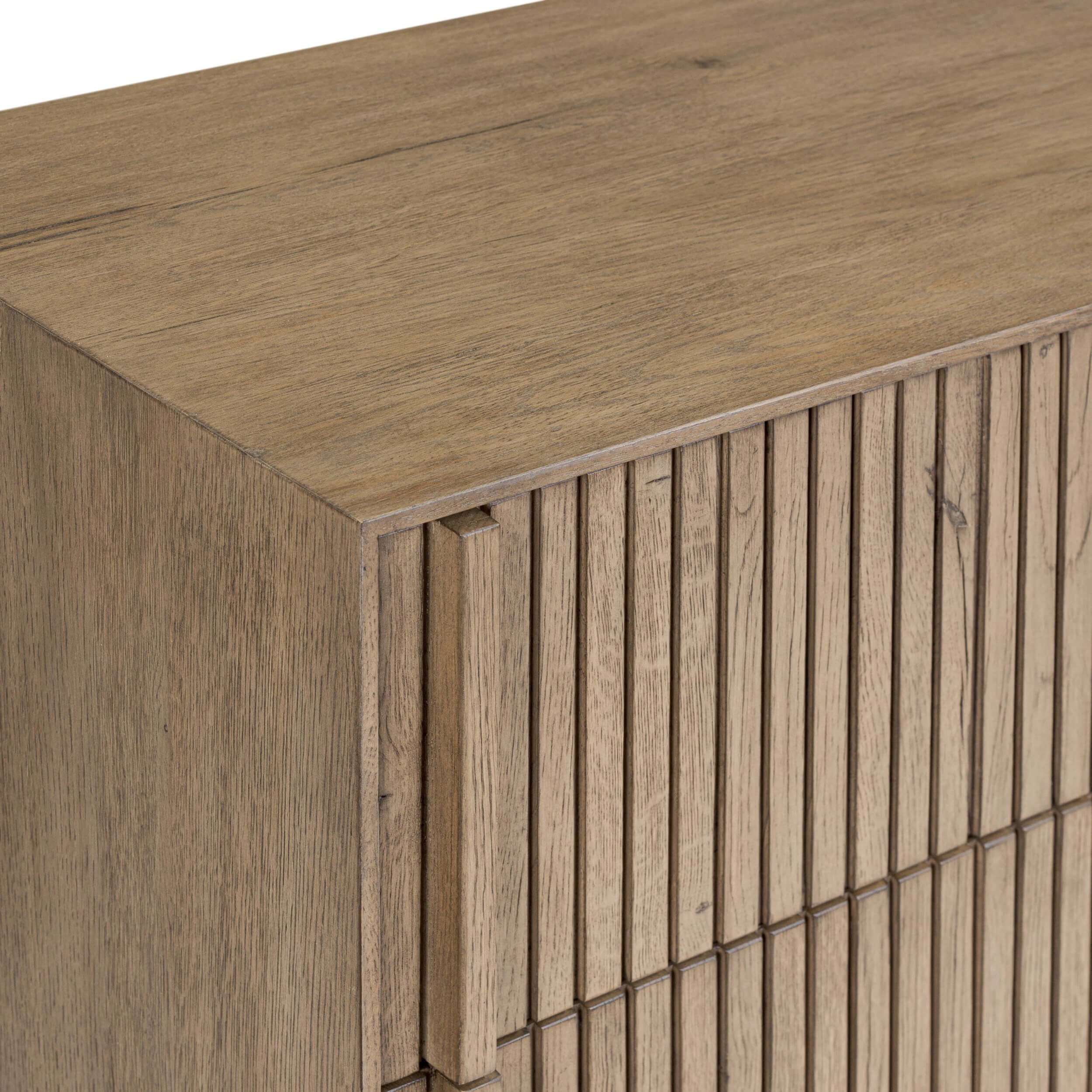 Leo 8 Drawer Dresser, Rustic Grey by Four Hands - Image 5