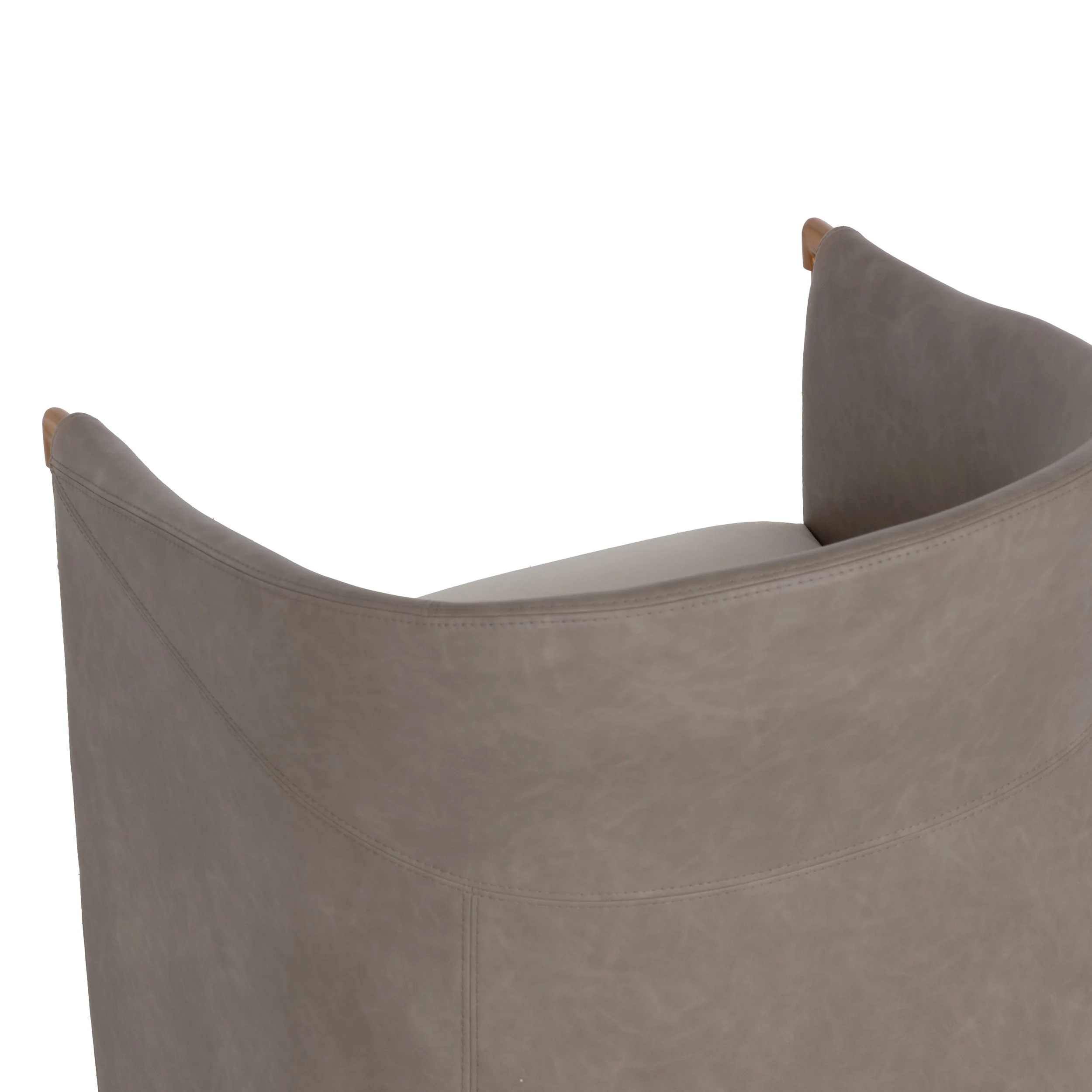 Leontine Swivel Chair, Meg Taupe/Ivanhoe Mineral - Image 4