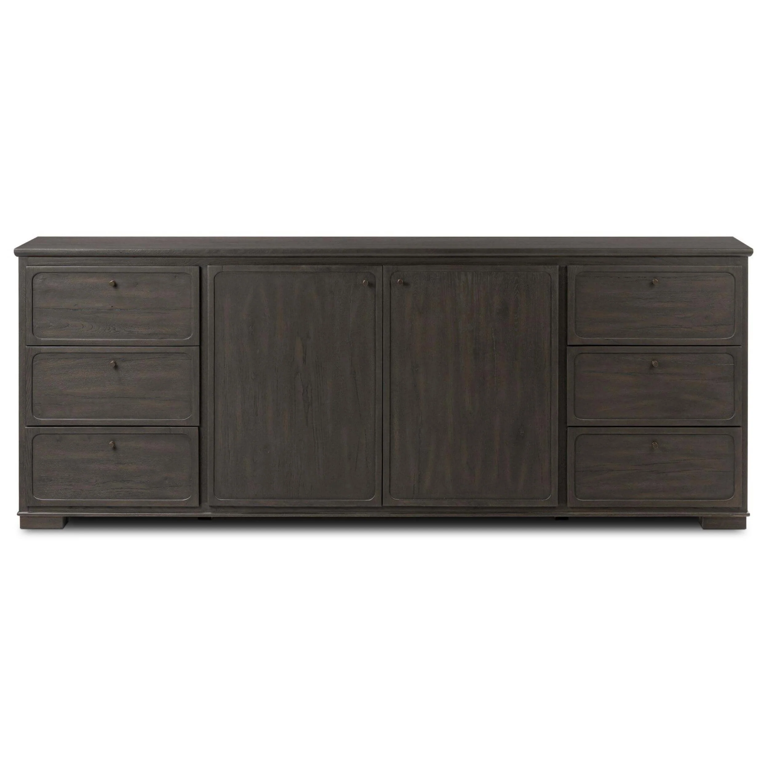 Leora Sideboard, Smoked Black by Four Hands - Image 2