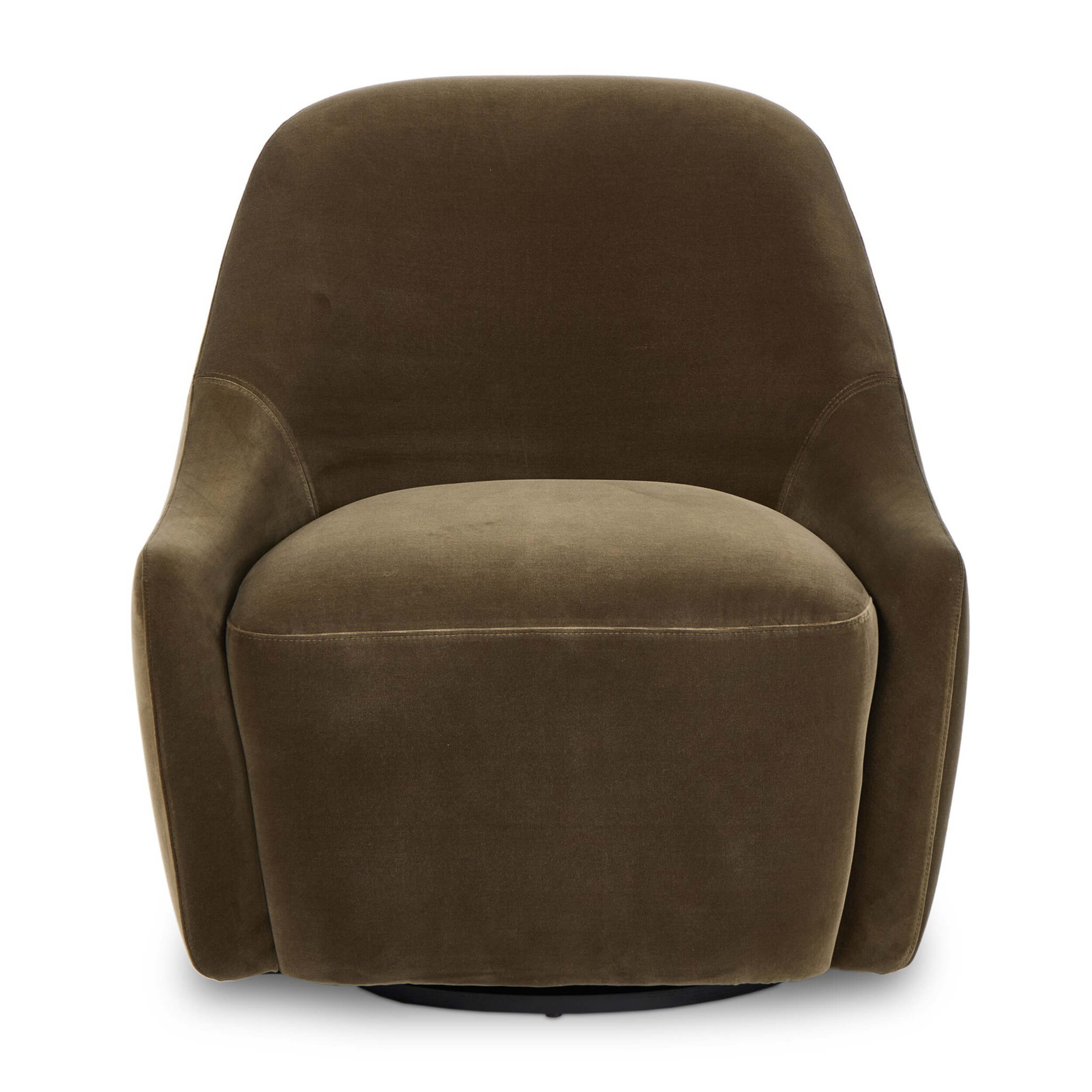 Levi Swivel Chair, Surrey Olive by Four Hands - Image 2