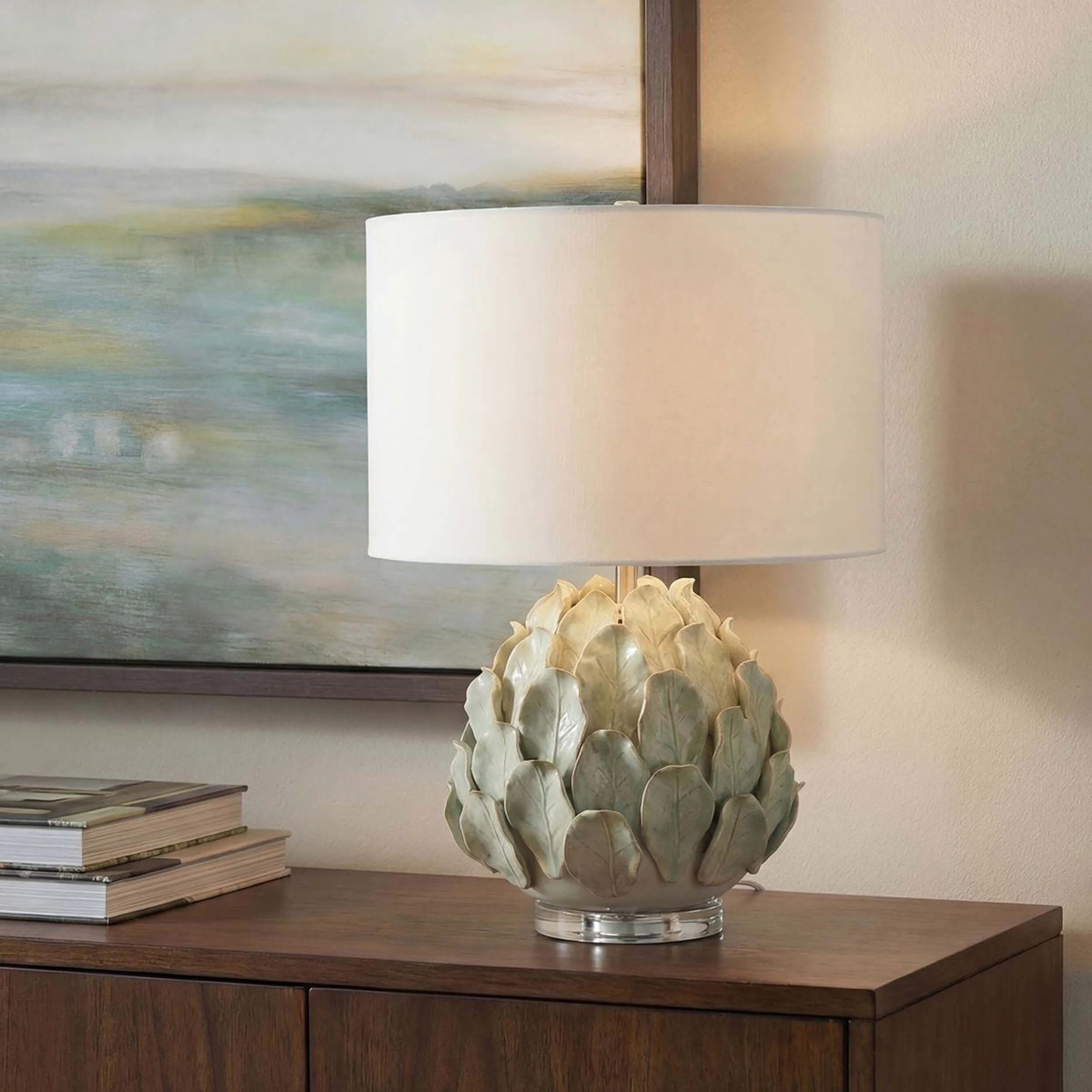 Levlyn Table Lamp, Aloe Green - Image 4