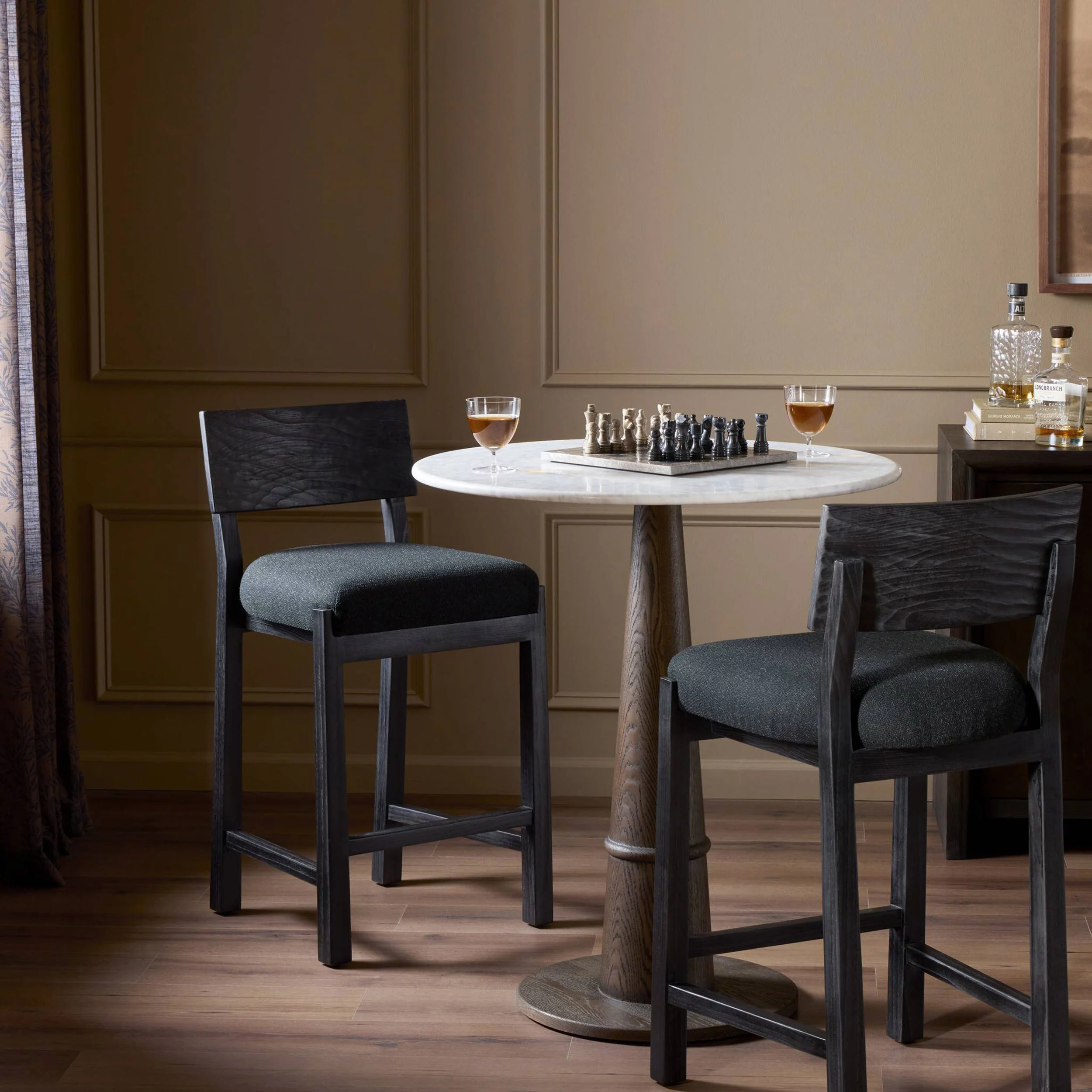 Lewiston Counter Stool, Macerata Black by Four hands - Image 7