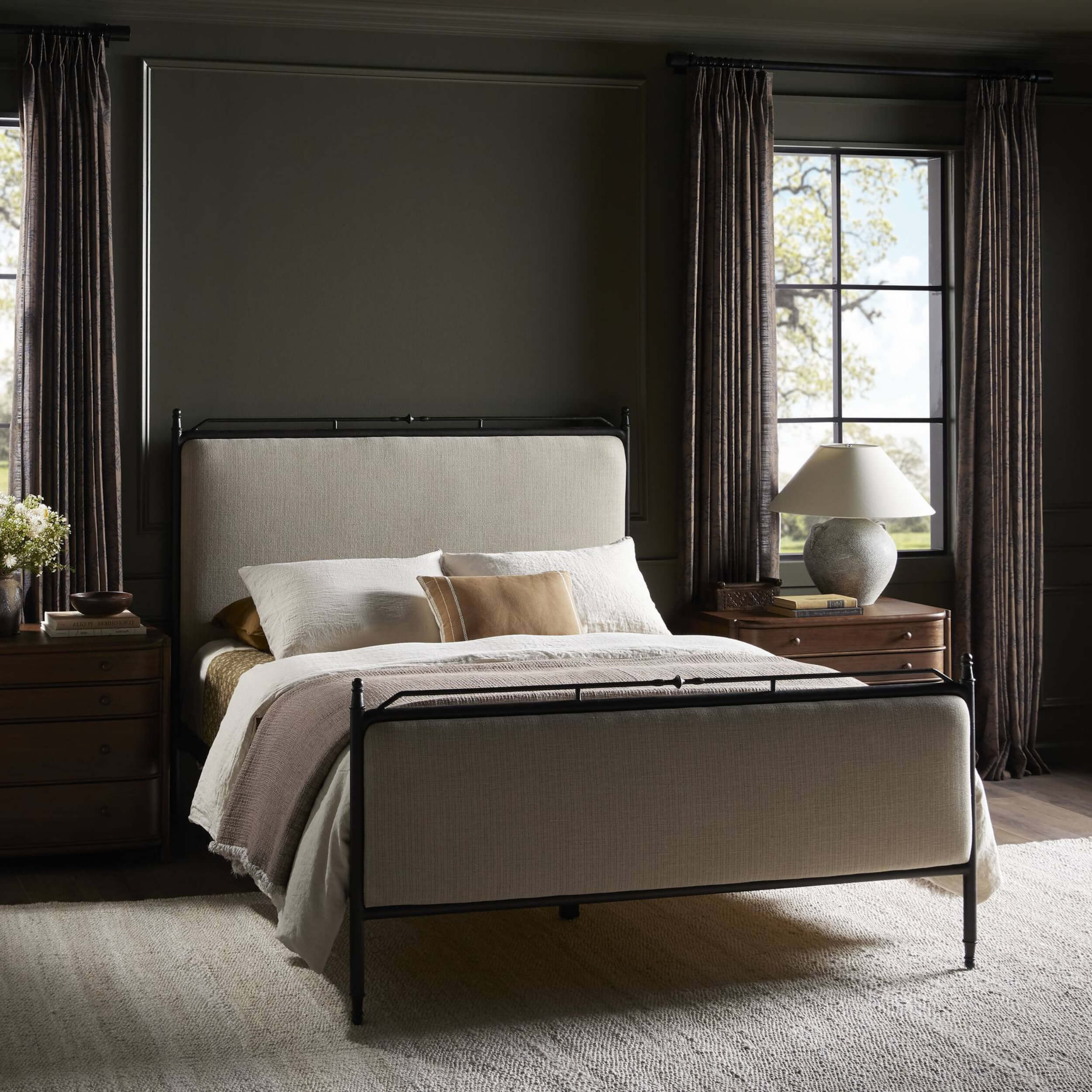 Leyla Bed, Laine Natural by Amber Lewis x Four Hands - Image 5