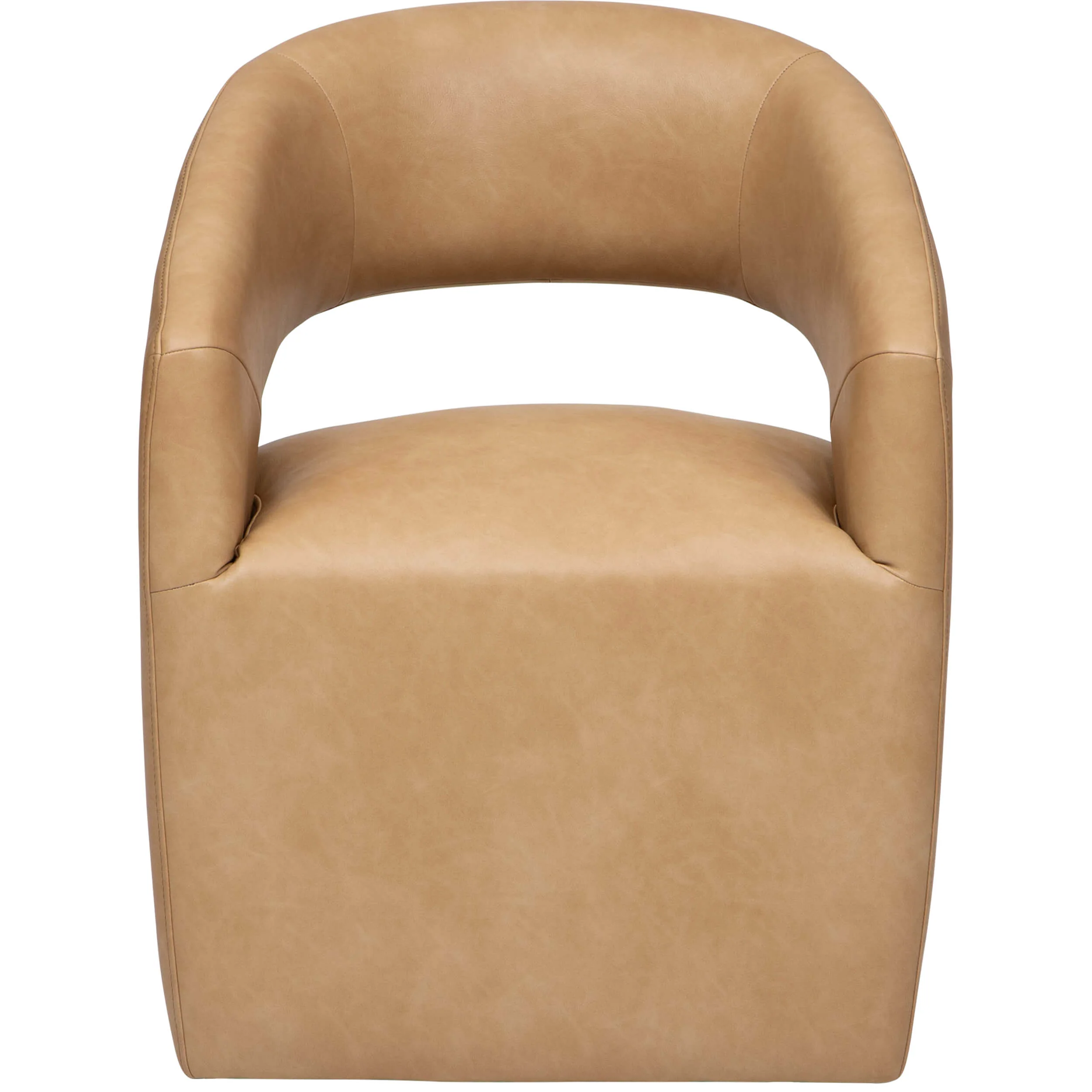 Lilith Gliding Dining Chair, Copley Tan, Set of 2 - Image 2