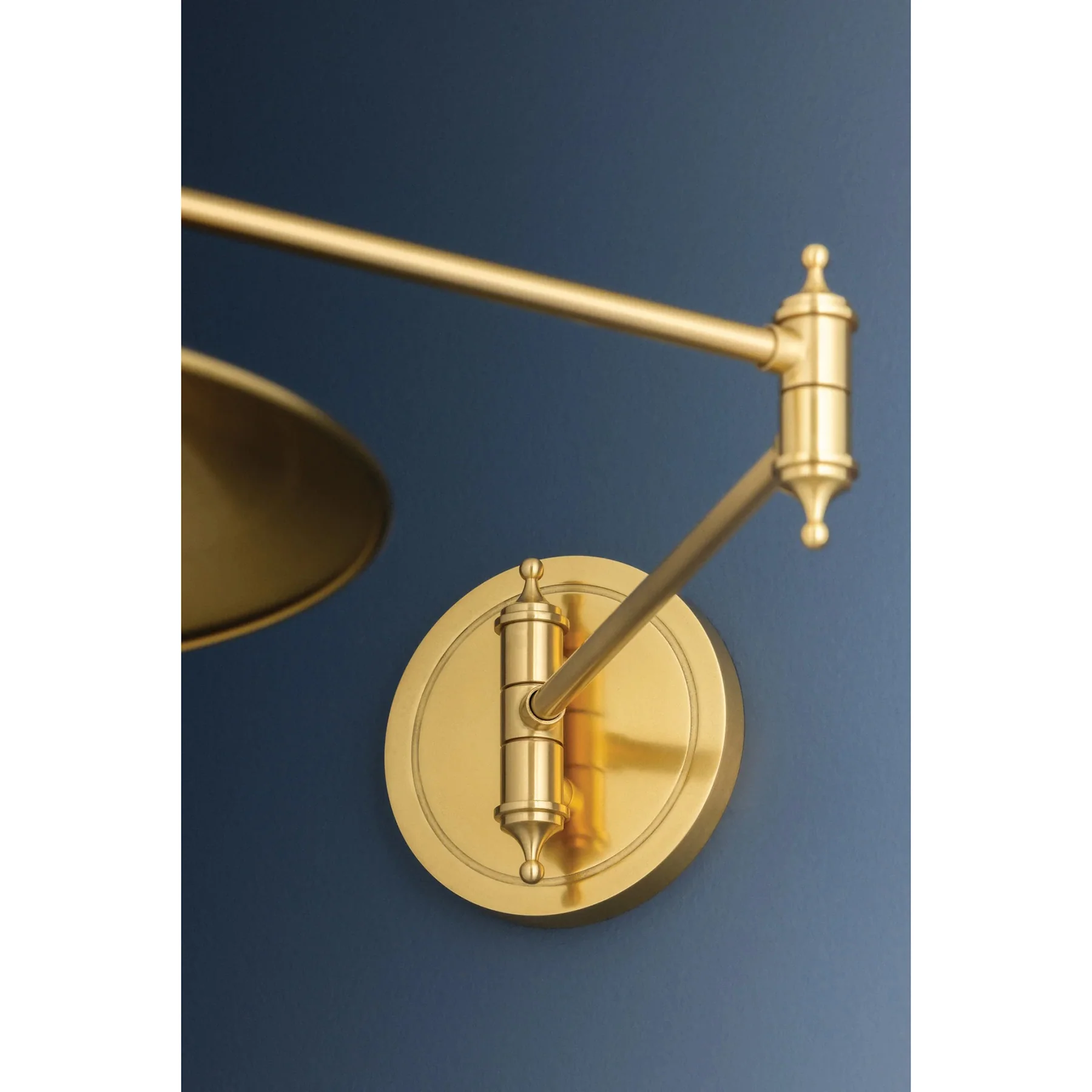 Lithgow Wall Sconce, Aged Brass - Image 4