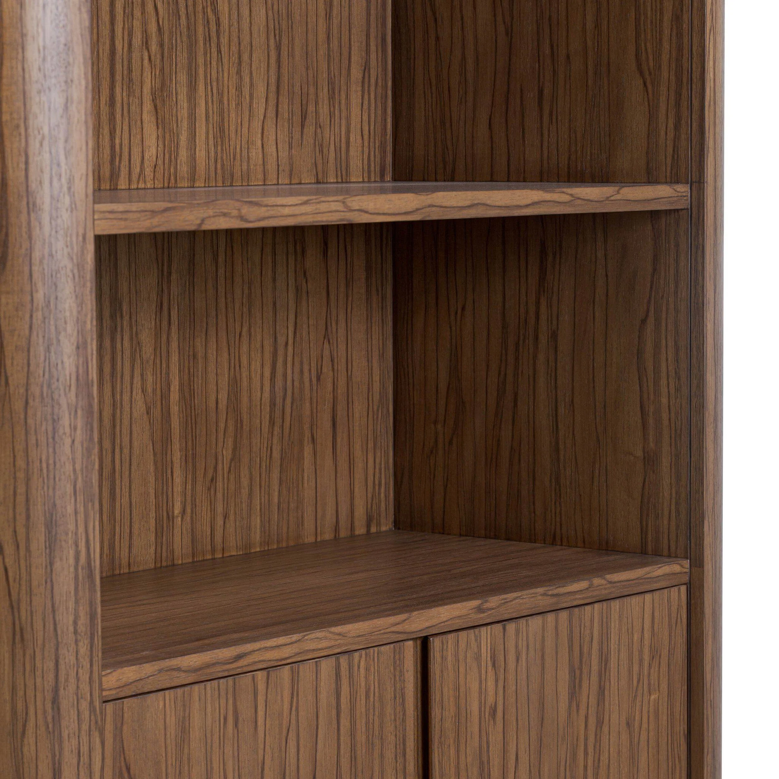 Limba Bookcase, Medium Brown Limba by Four Hands - Image 5