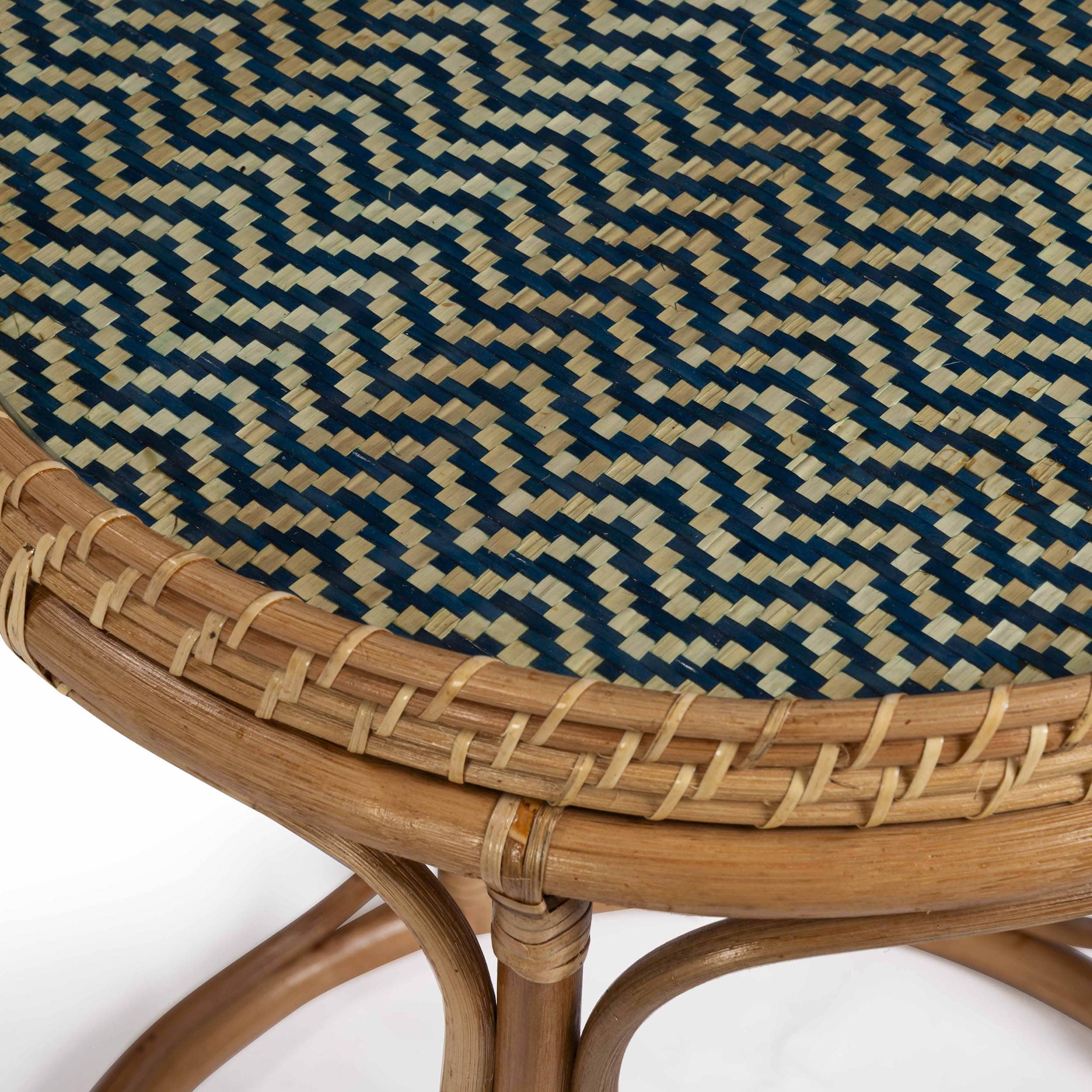 Lindy Rattan Side Table, Natural - Image 5