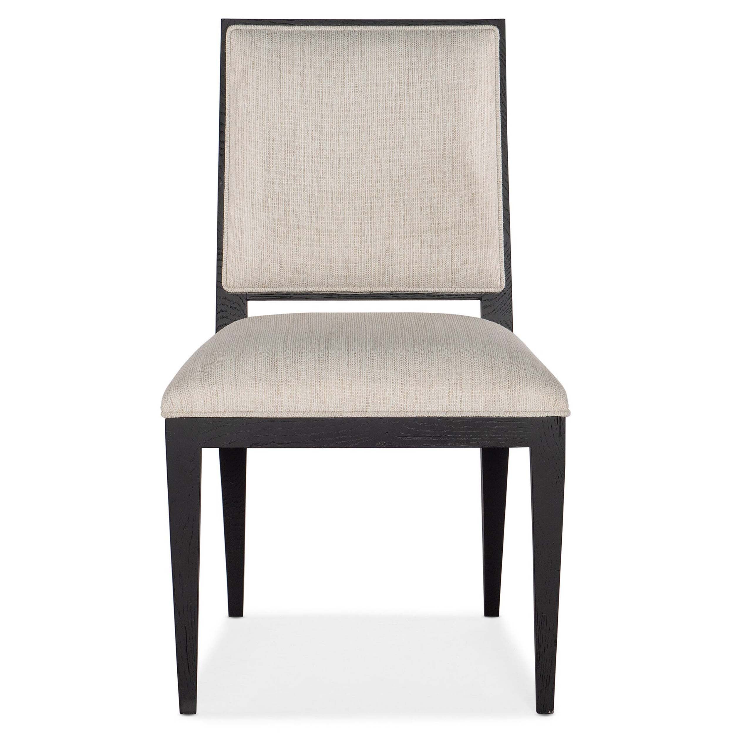 Linn Cove Side Chair, Charred Black, Set of 2 - Image 2