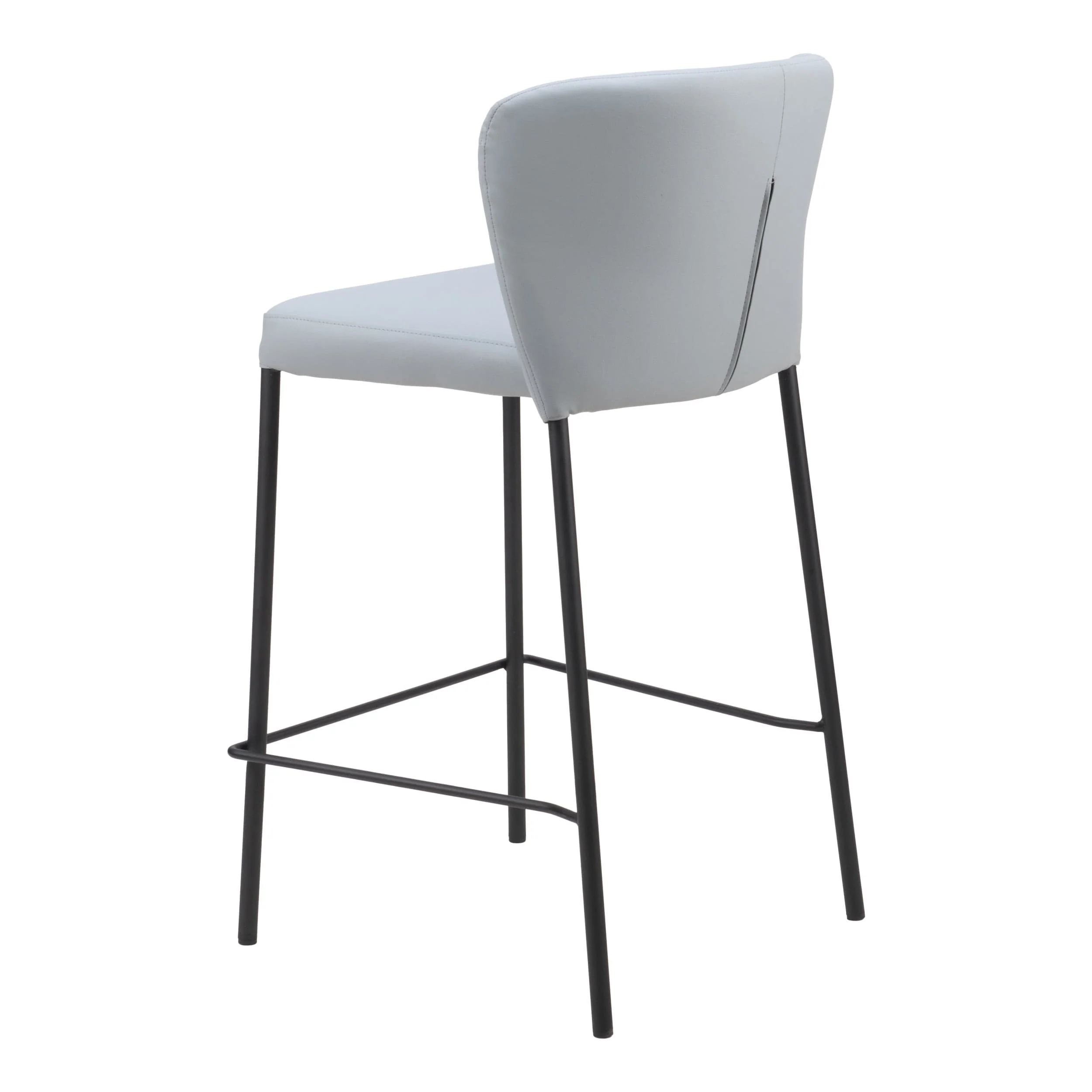 Linz Counter Stool, Gray, Set of 2 - Image 6