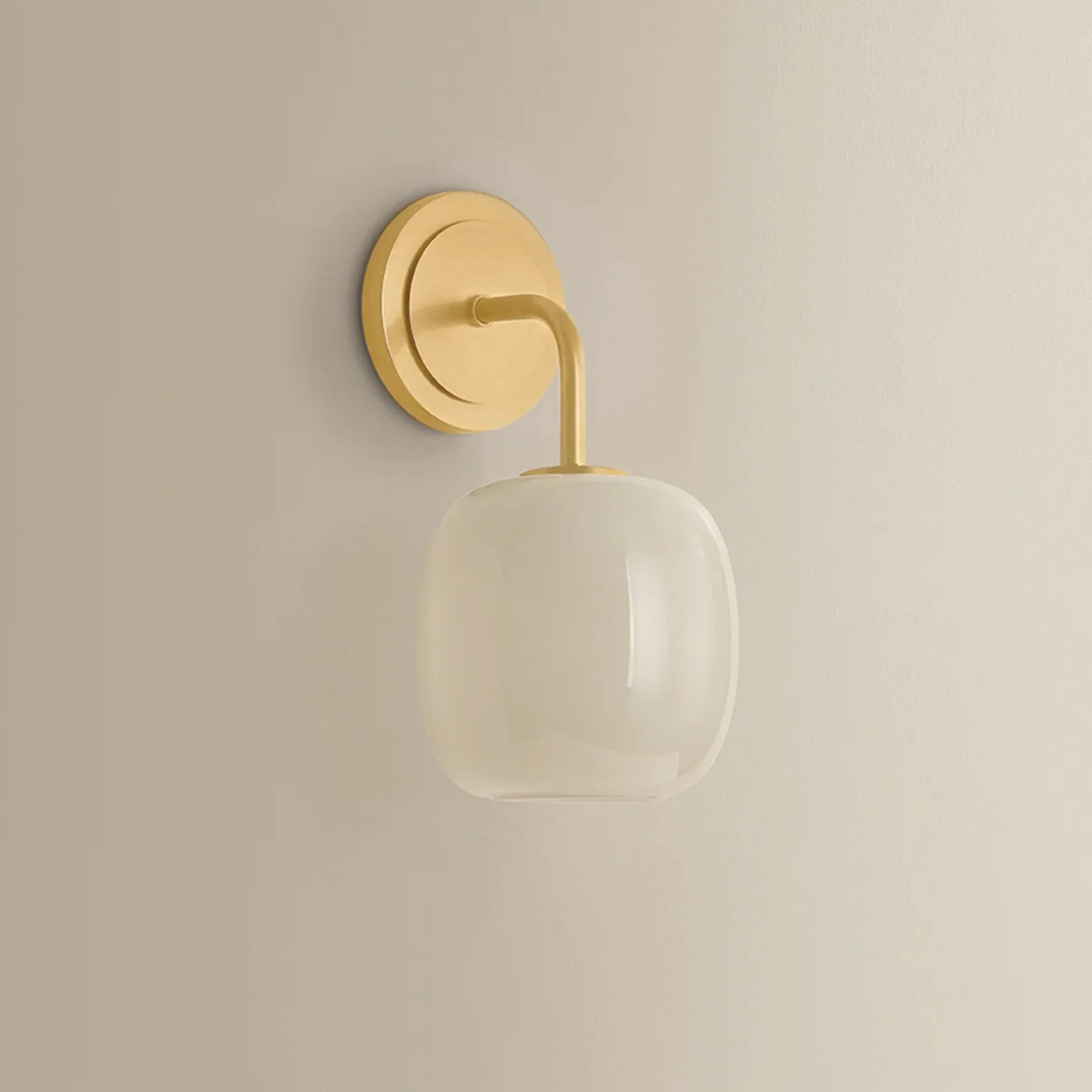 Lisette Wall Sconce, Aged Brass - Image 2