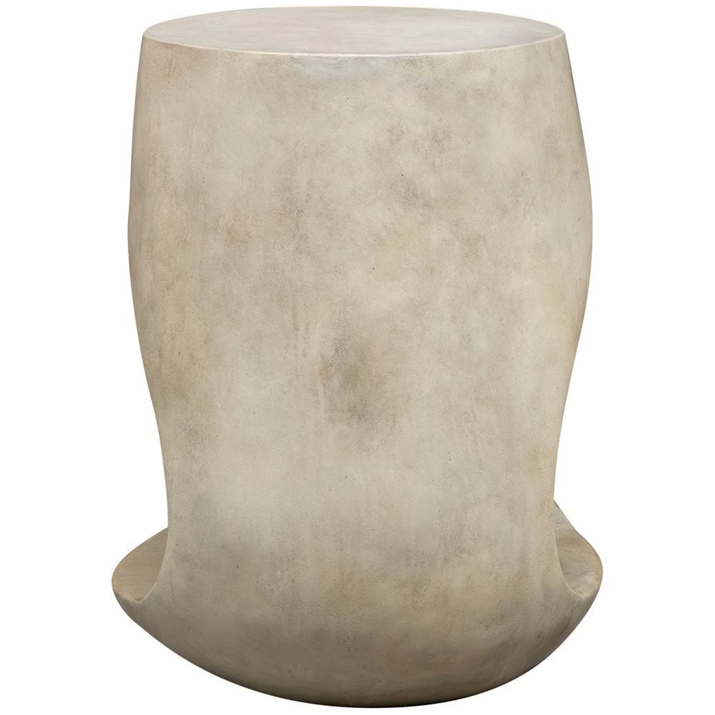 Lithos Accent Table, Warm Gray - Image 4