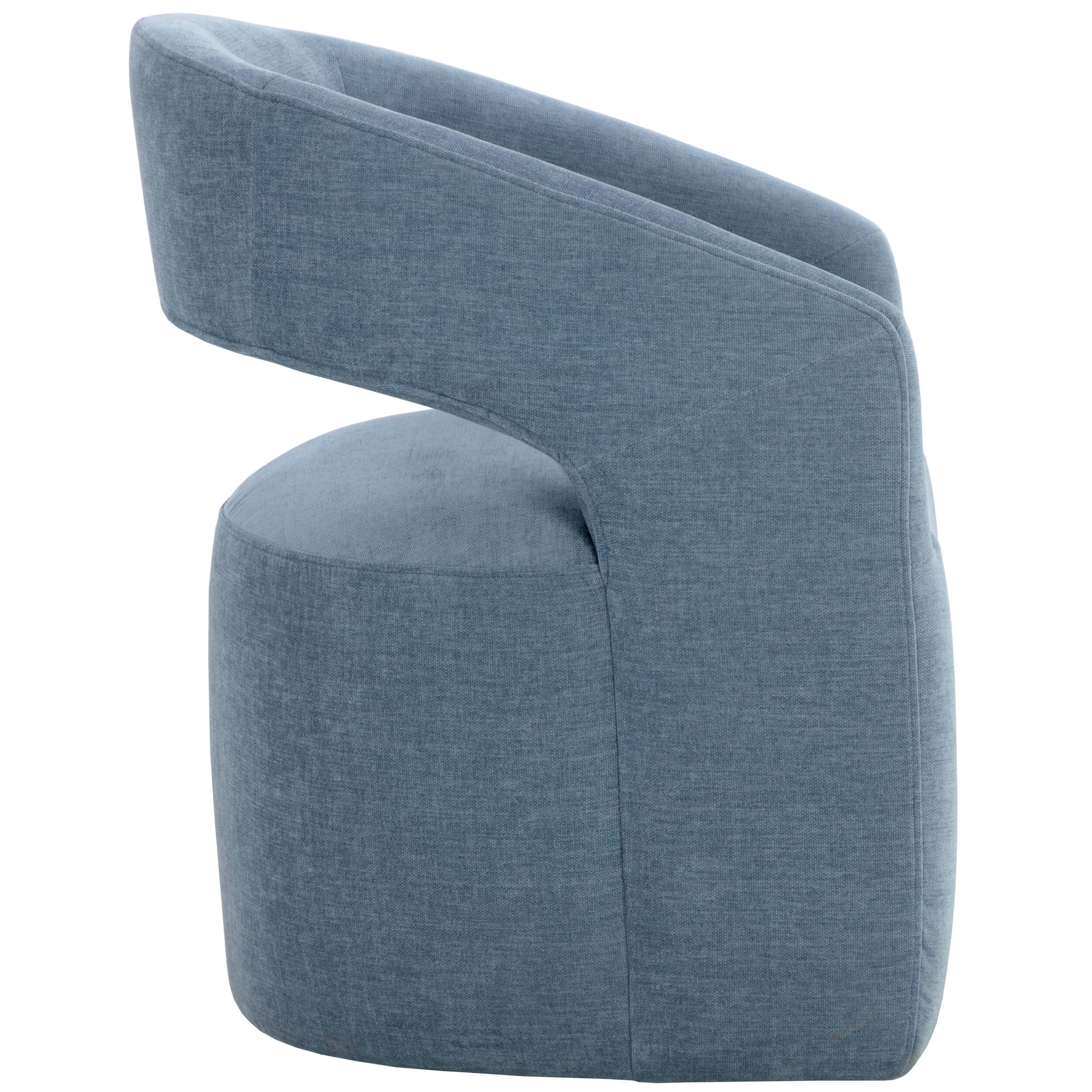 Lloret Wheeled Dining Chair, Danny Iceberg, Set of 2 - Image 3