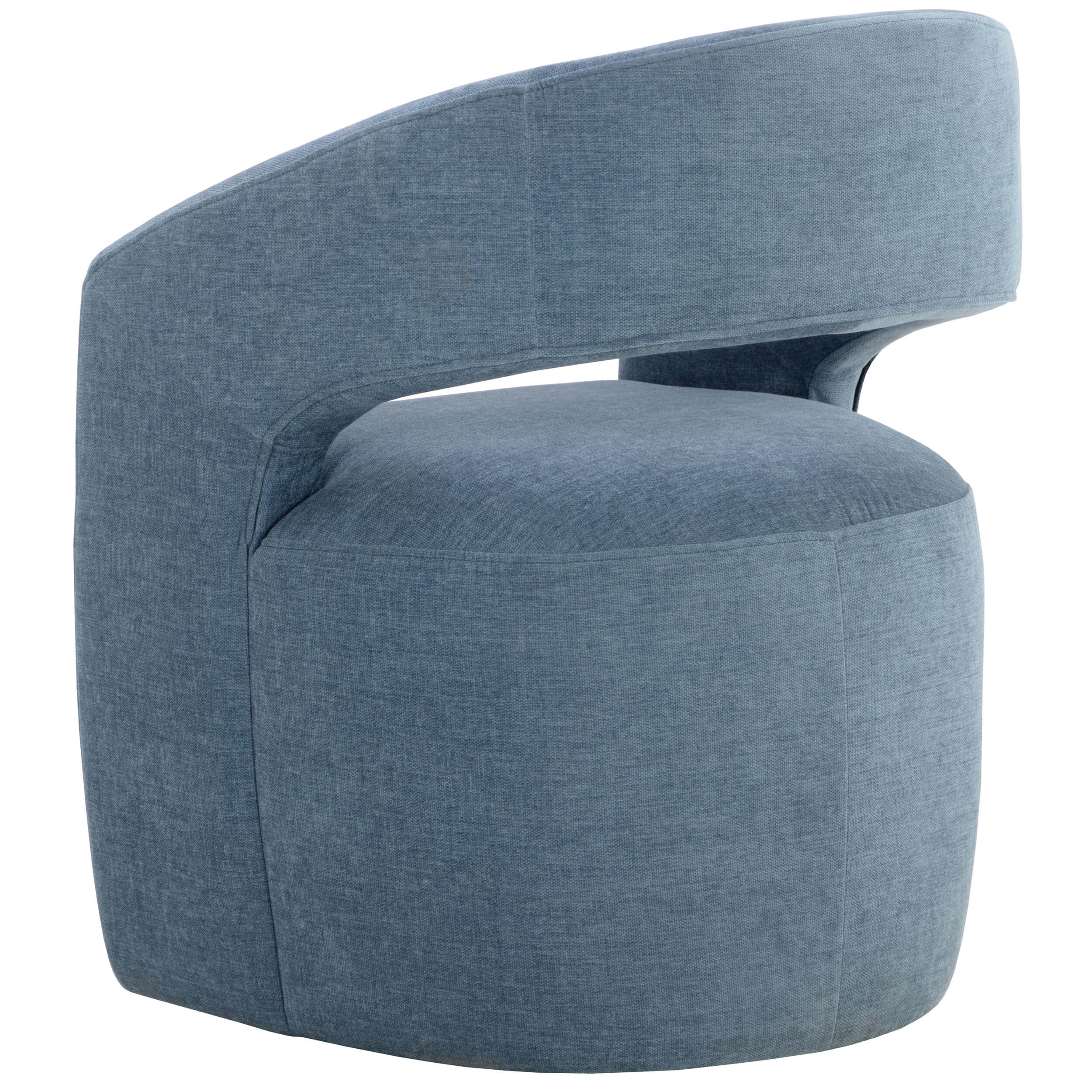 Lloret Wheeled Dining Chair, Danny Iceberg, Set of 2 - Image 4