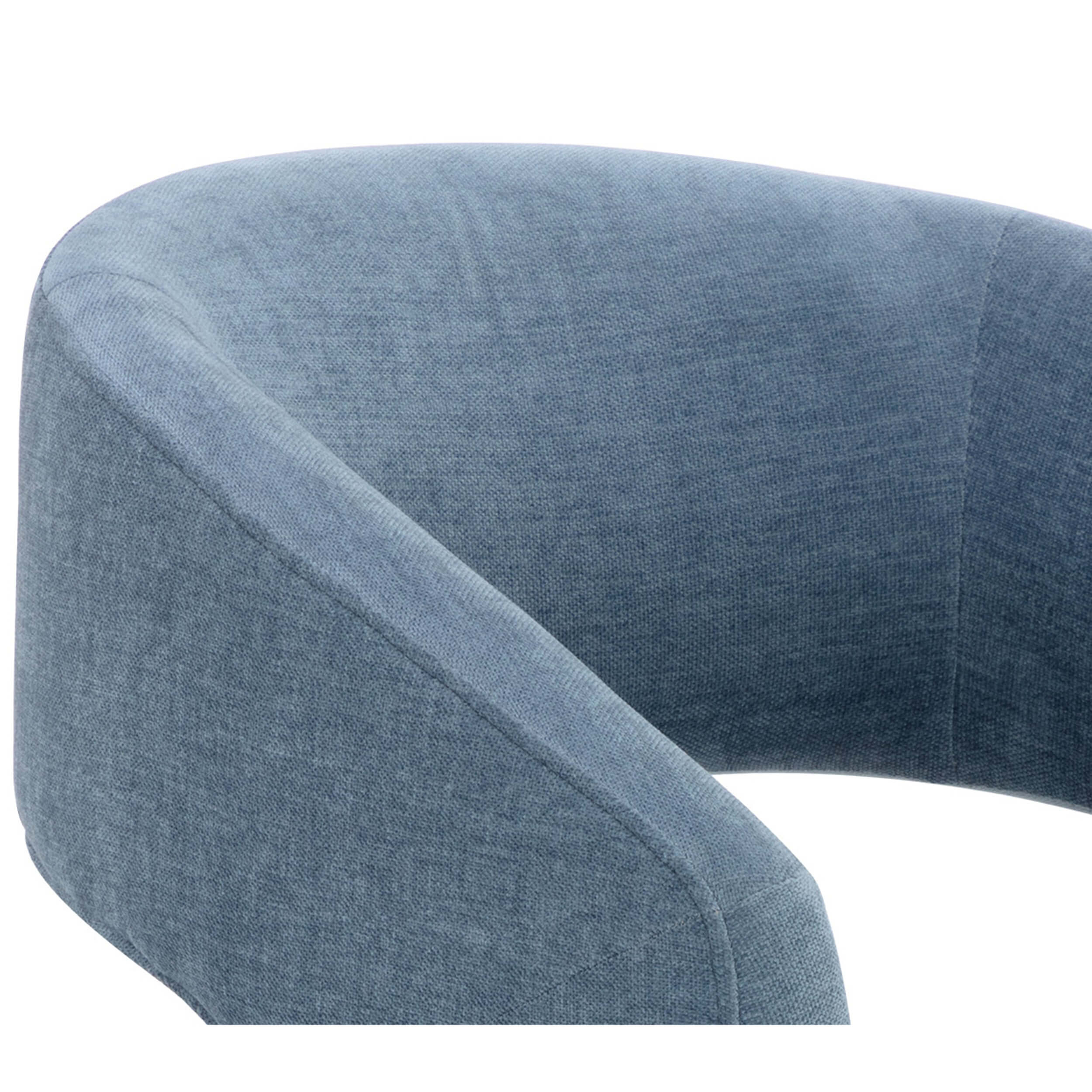 Lloret Wheeled Dining Chair, Danny Iceberg, Set of 2 - Image 6