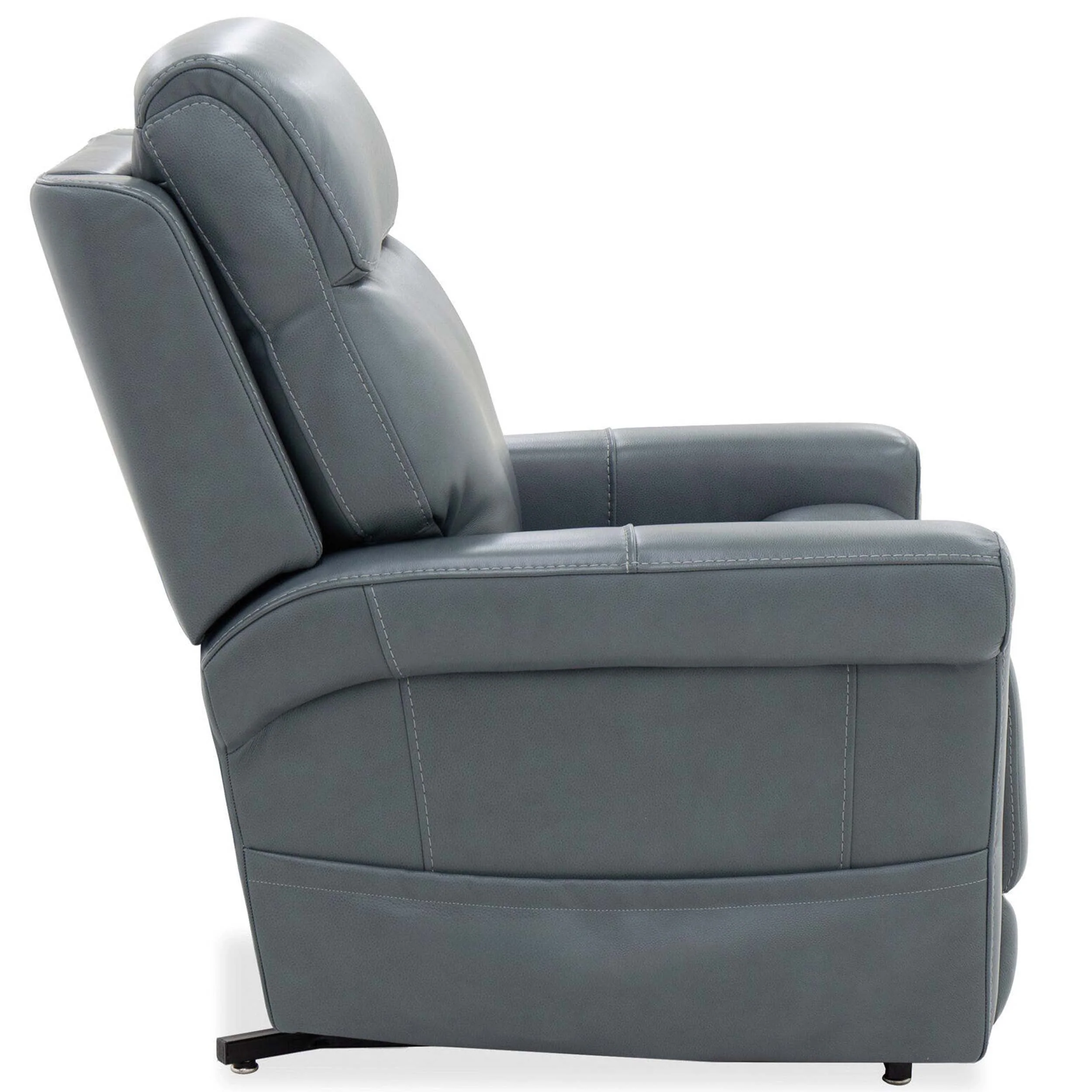 Locke Leather Lift Chair with Power Recline, Maverick Carribean - Image 3