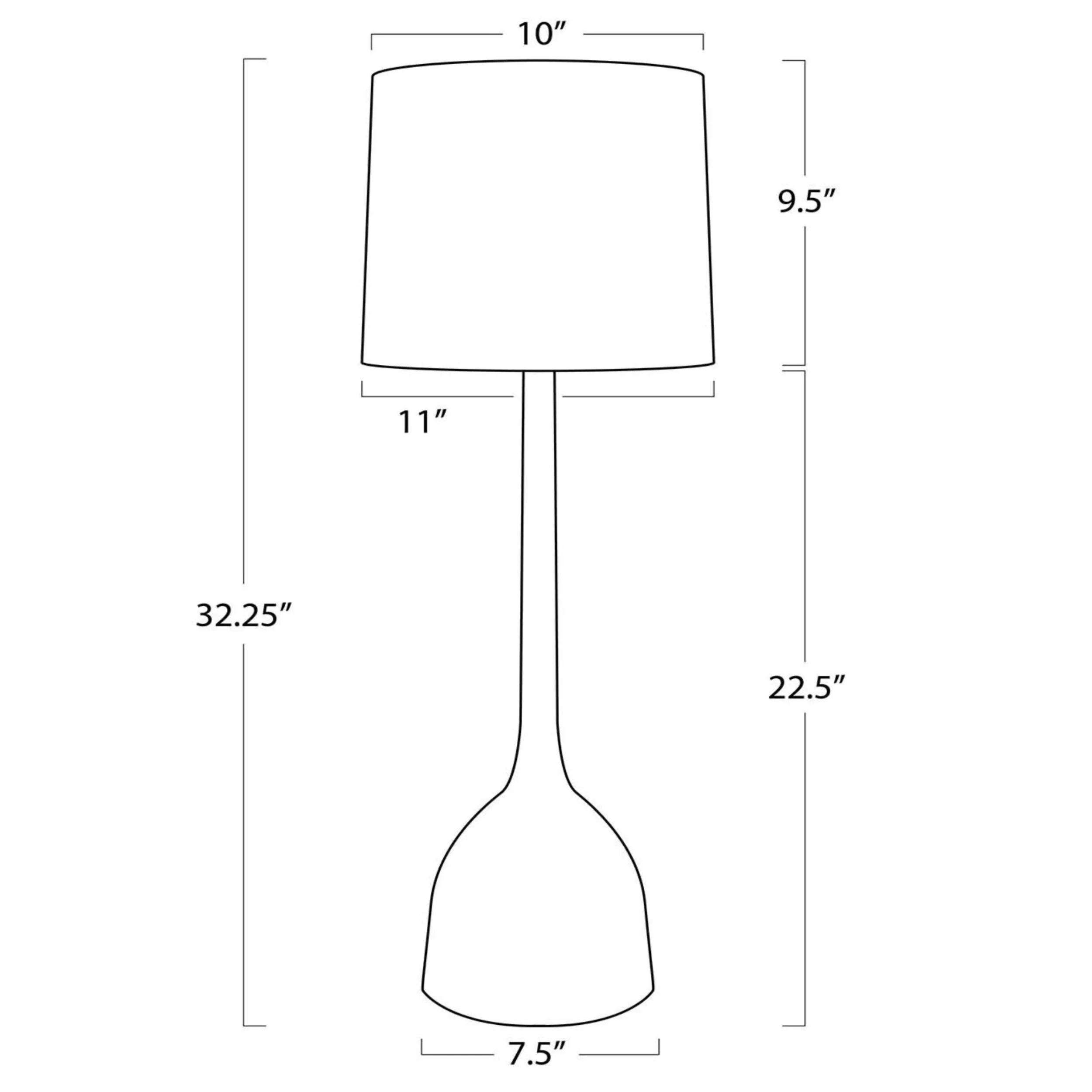 Logan Buffet Lamp, Oil Rubbed Bronze - Image 4