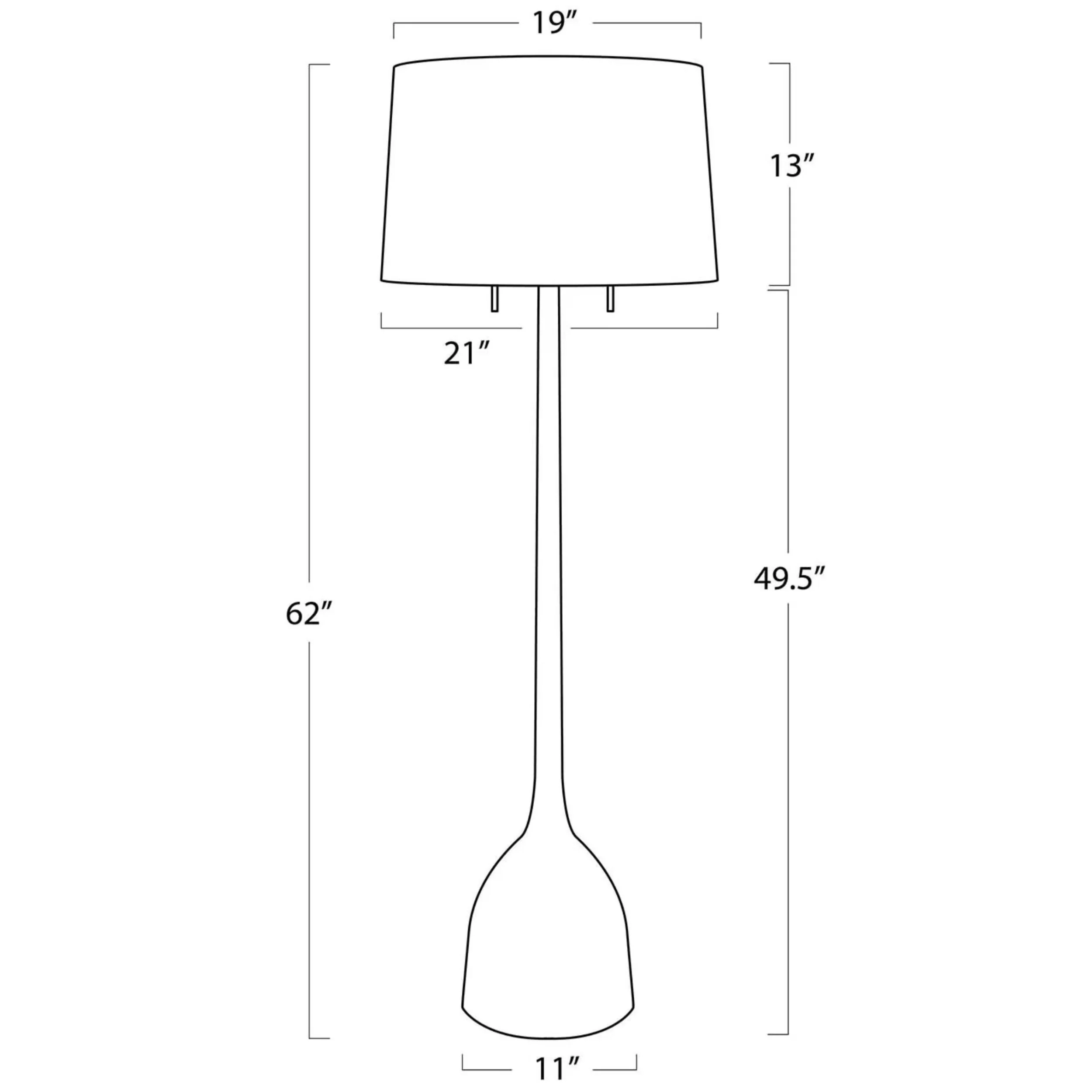 Logan Floor Lamp, Oil Rubbed Bronze - Image 4