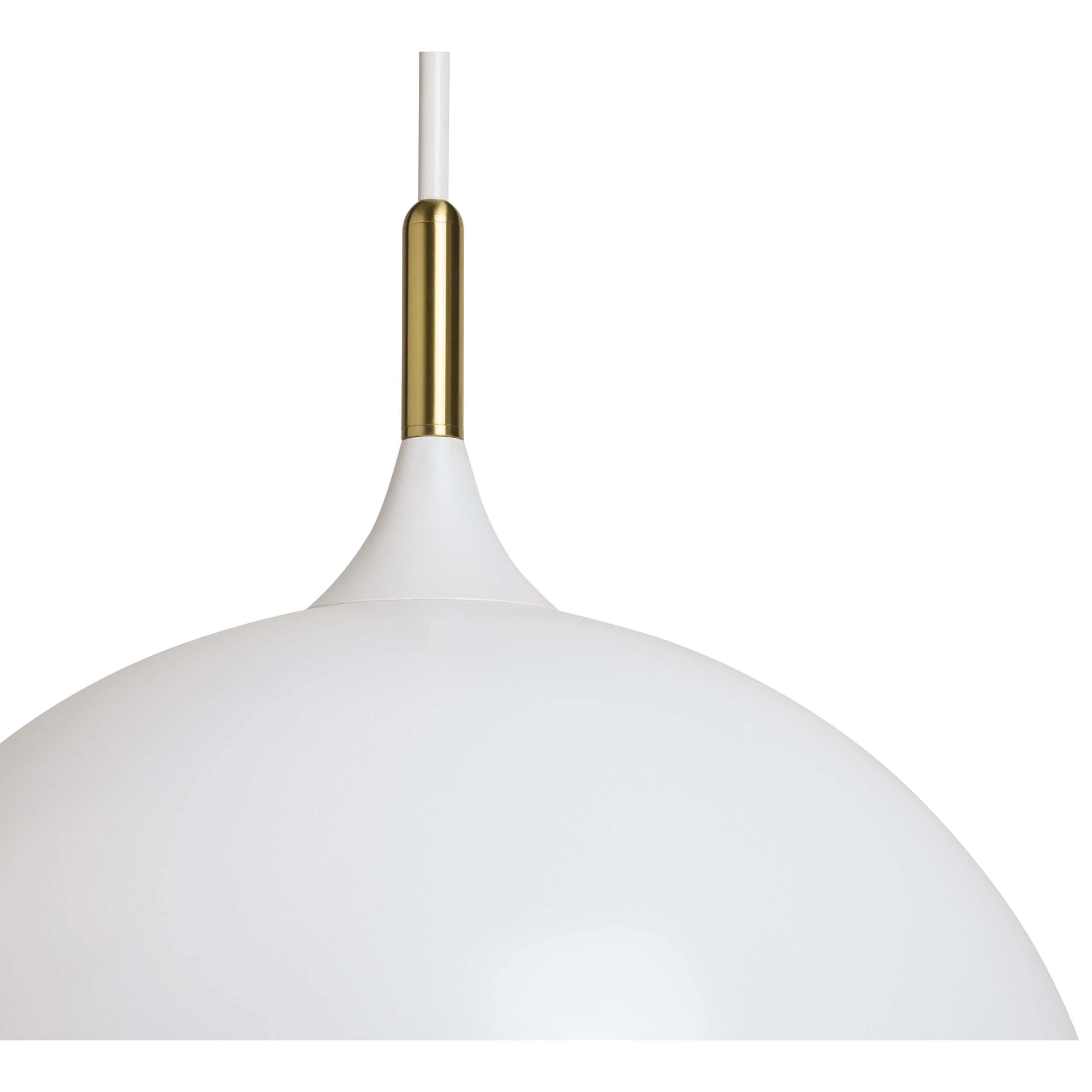 Lohn Pendant, Matte White - Image 3