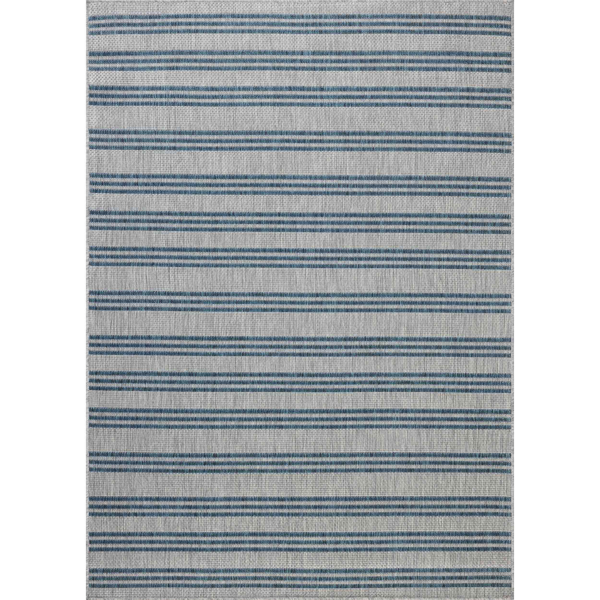 Loloi Rug Easton ESN-04, Teal/Fog - Image 2