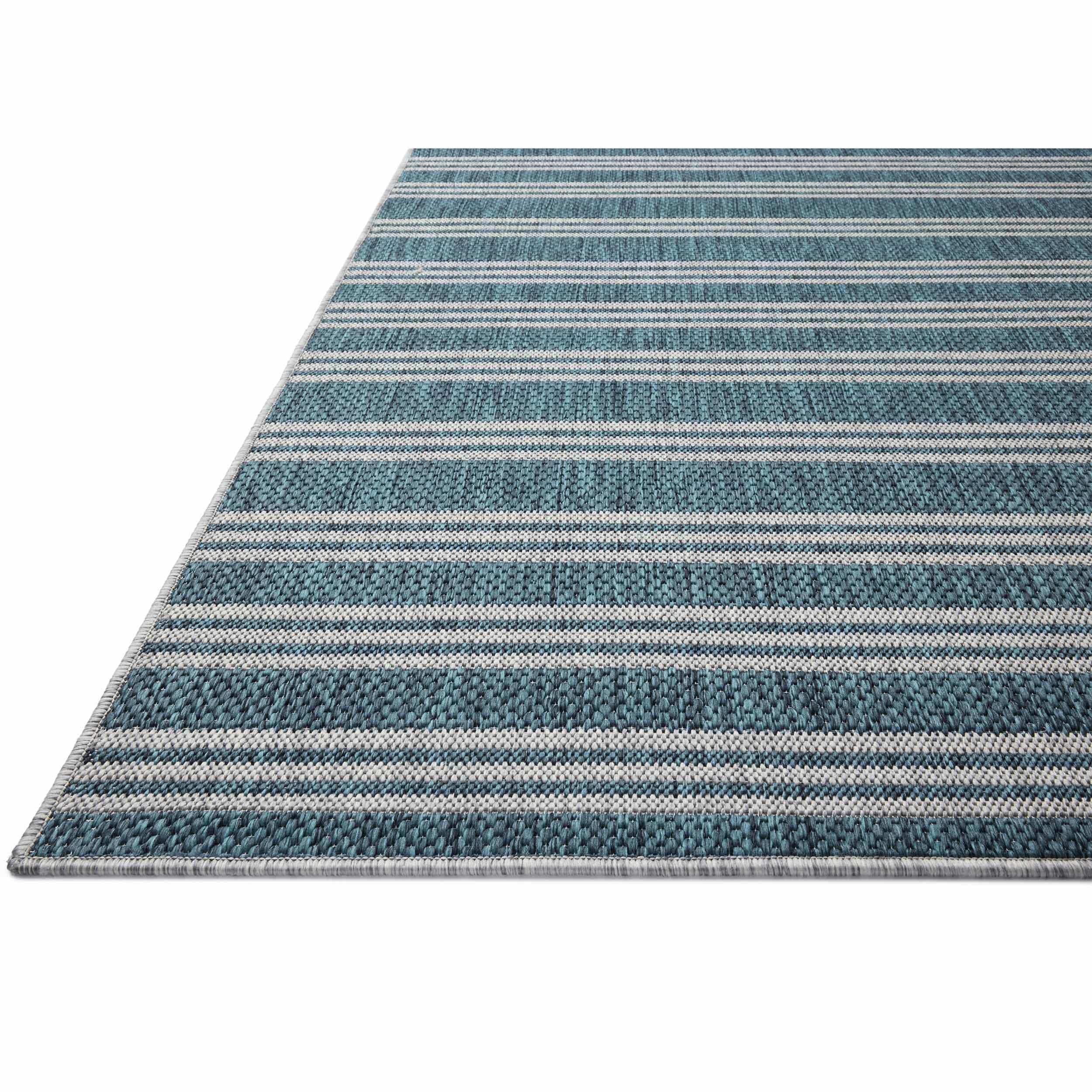 Loloi Rug Easton ESN-04, Teal/Fog - Image 3