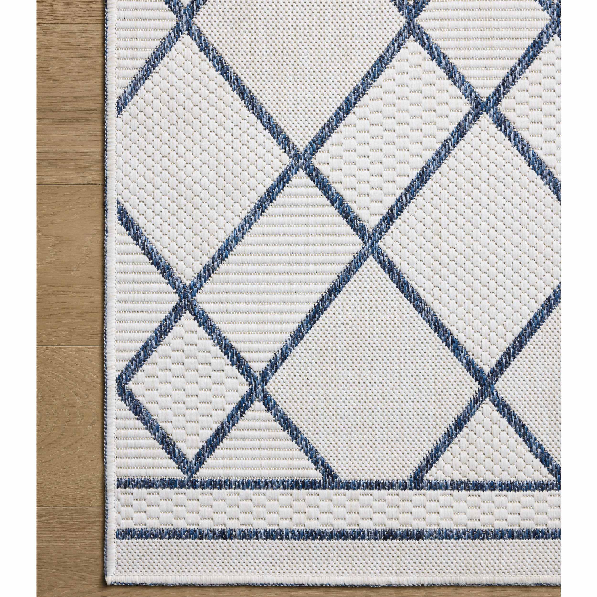 Loloi Rug Easton ESN-08, Ivory/Denim - Image 4