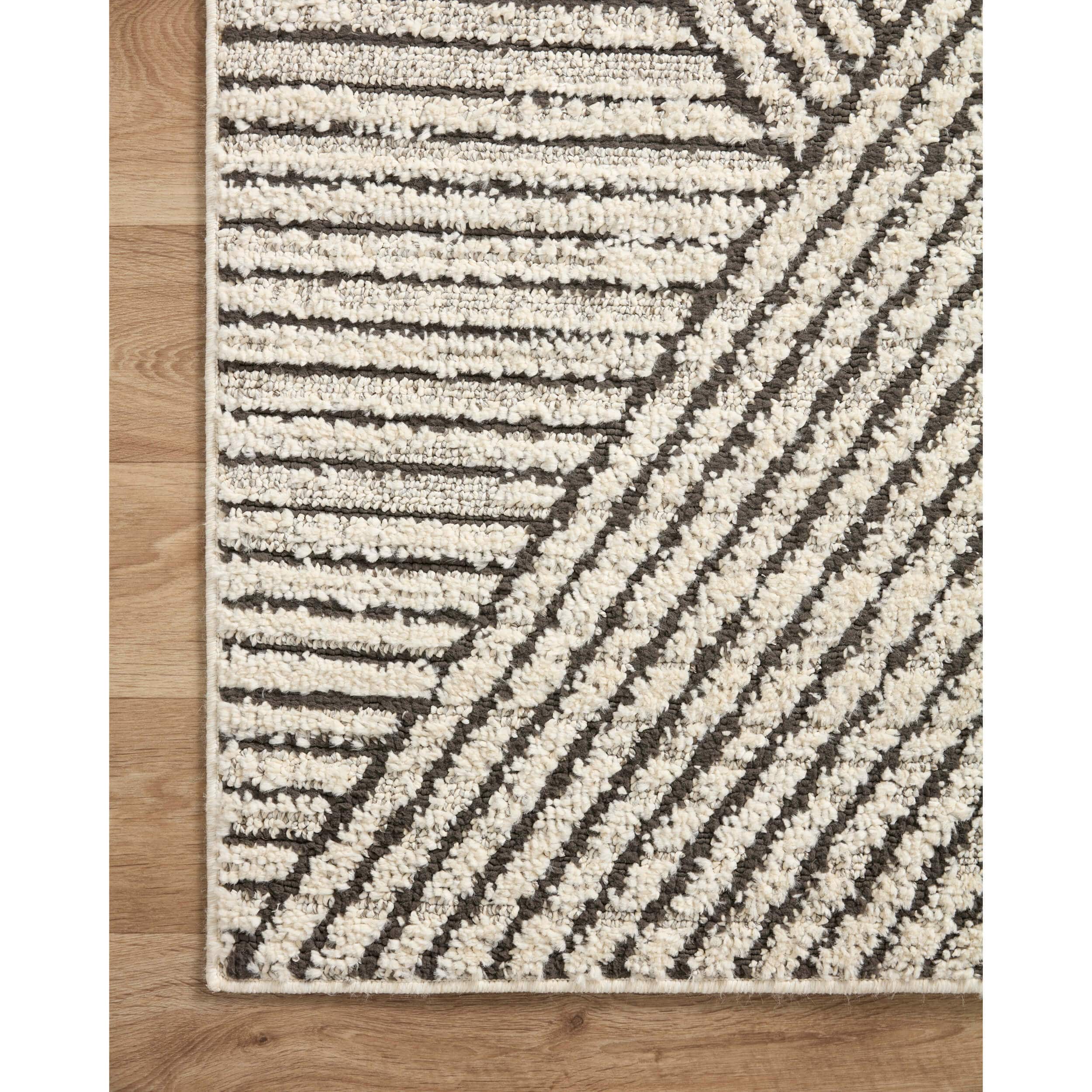 Loloi Rug Fabian FAB-06, Charcoal/Ivory - Image 3
