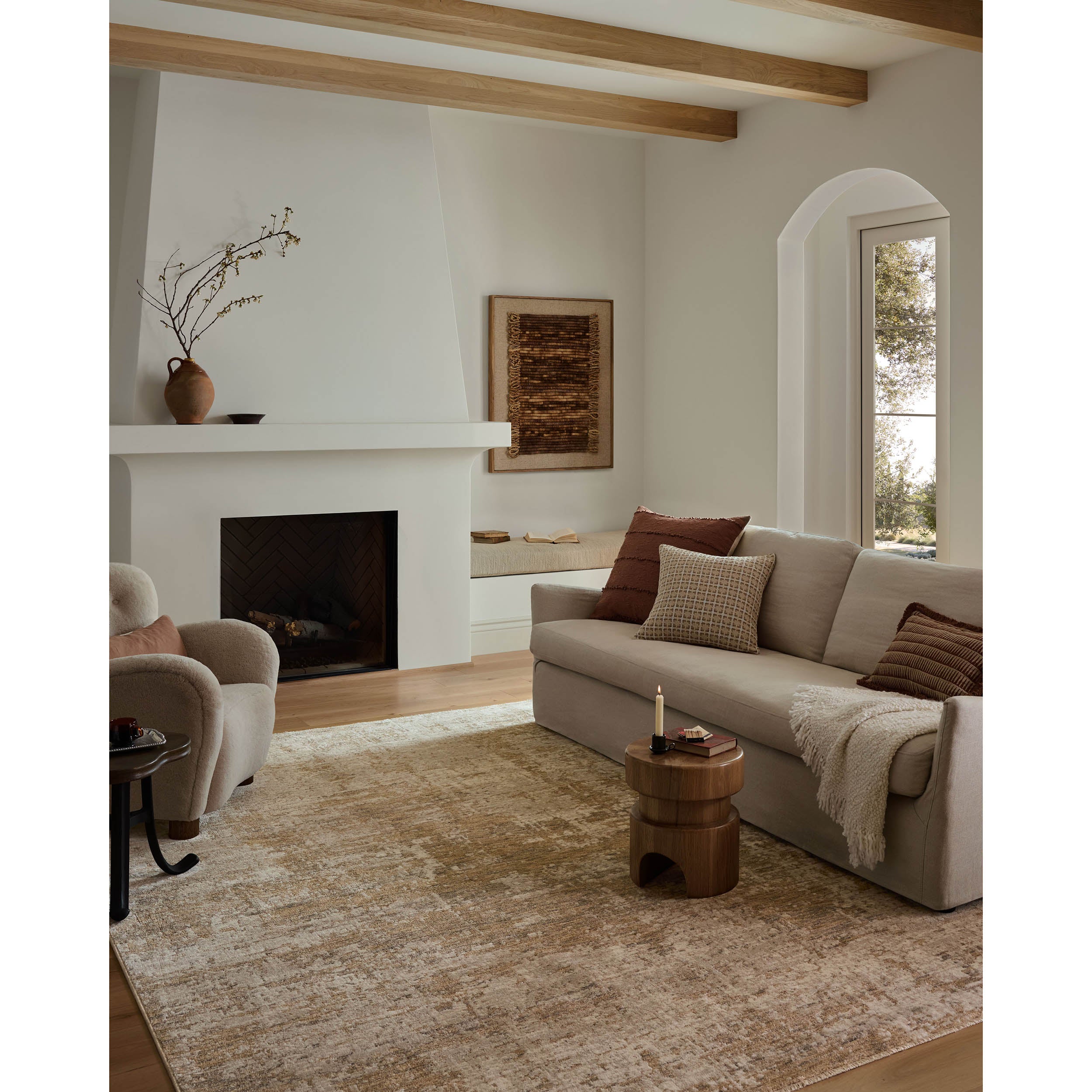 Loloi Rug Nellie NEL-03, Stone/Taupe - Image 6