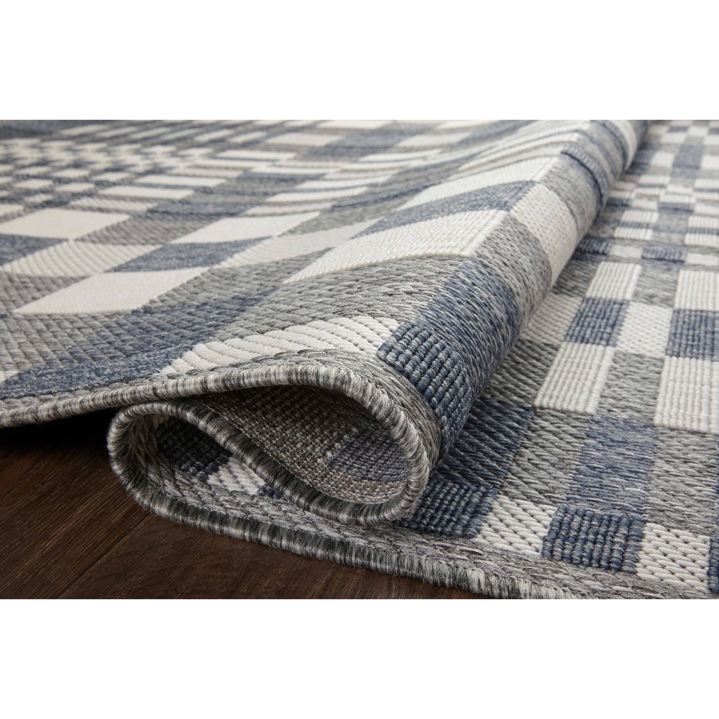 Loloi Rug Rainier RAI-04, Ivory/Denim - Image 4