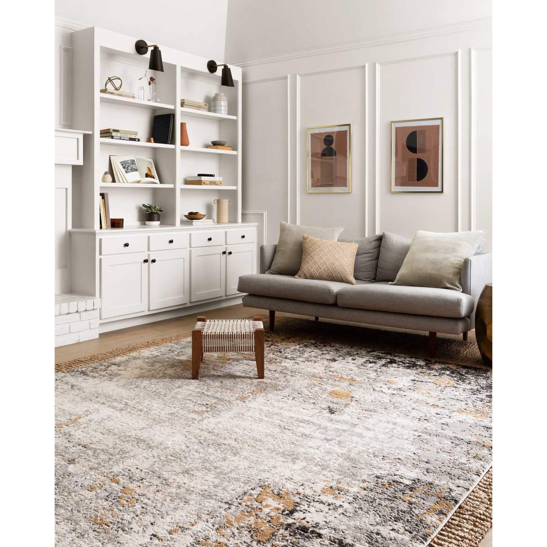 Loloi Rug Alchemy ALC-02, Granite/Gold - Image 5