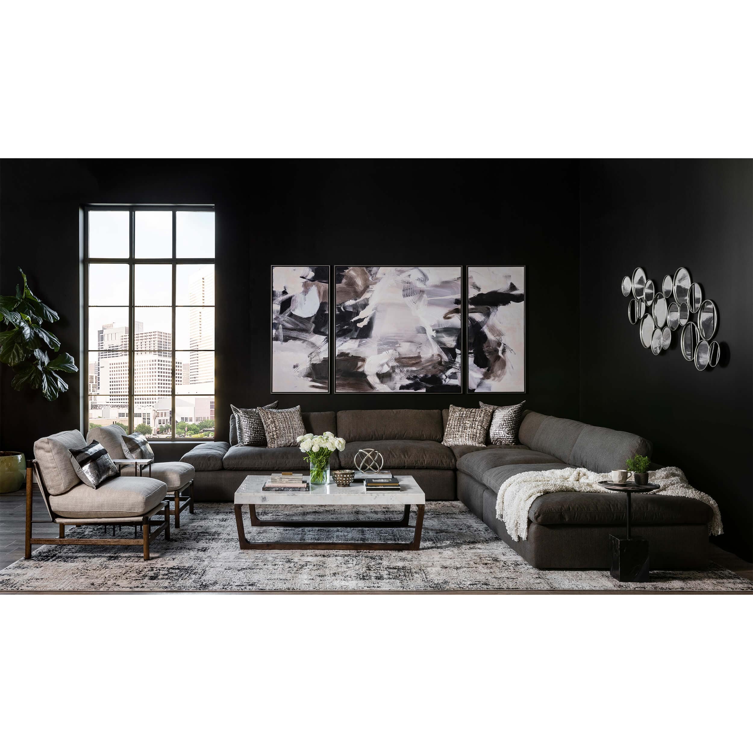 Loloi Rug Alchemy ALC-04, Silver Graphite - Image 6