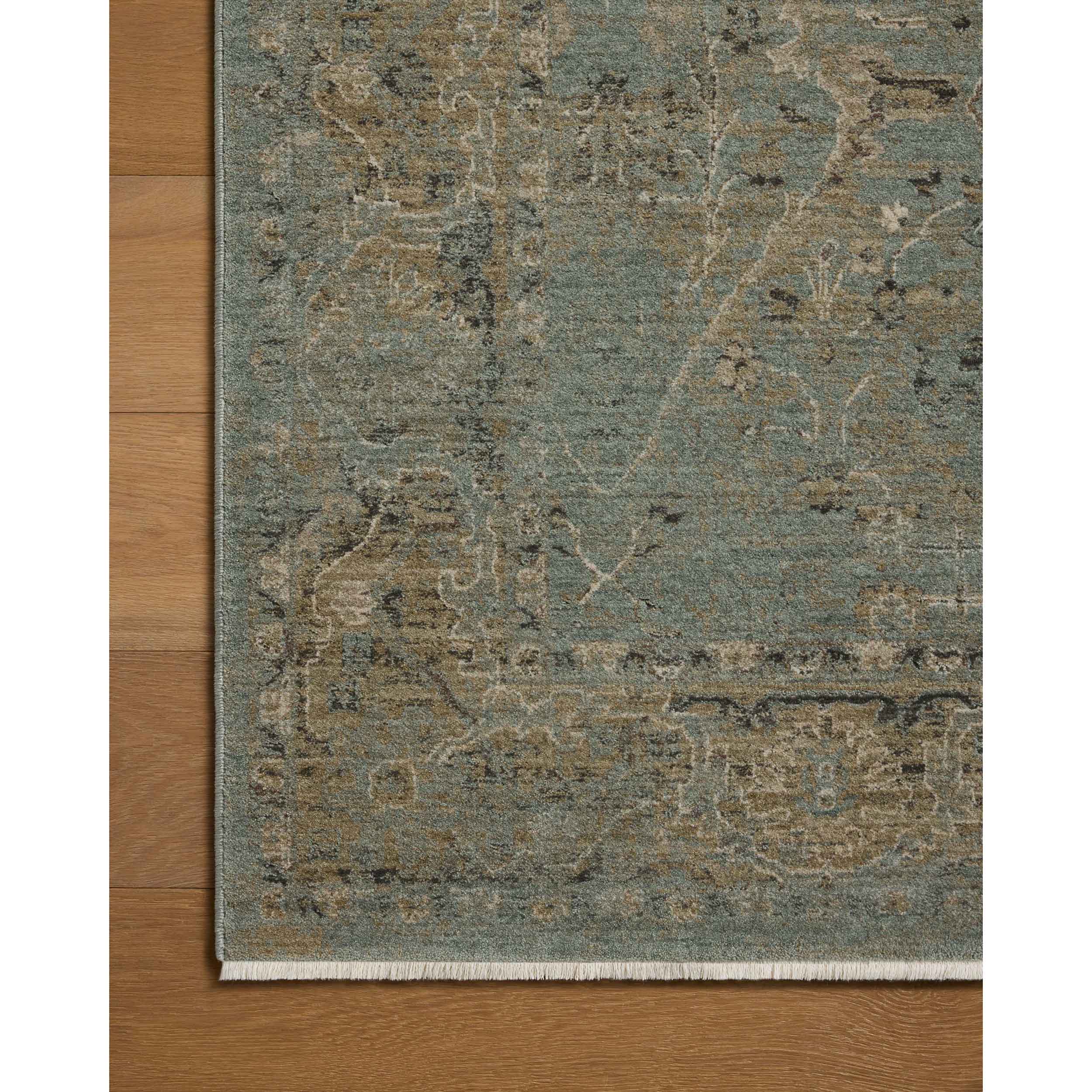 Loloi Rug Briar BRR-02, Aqua/Olive - Image 3
