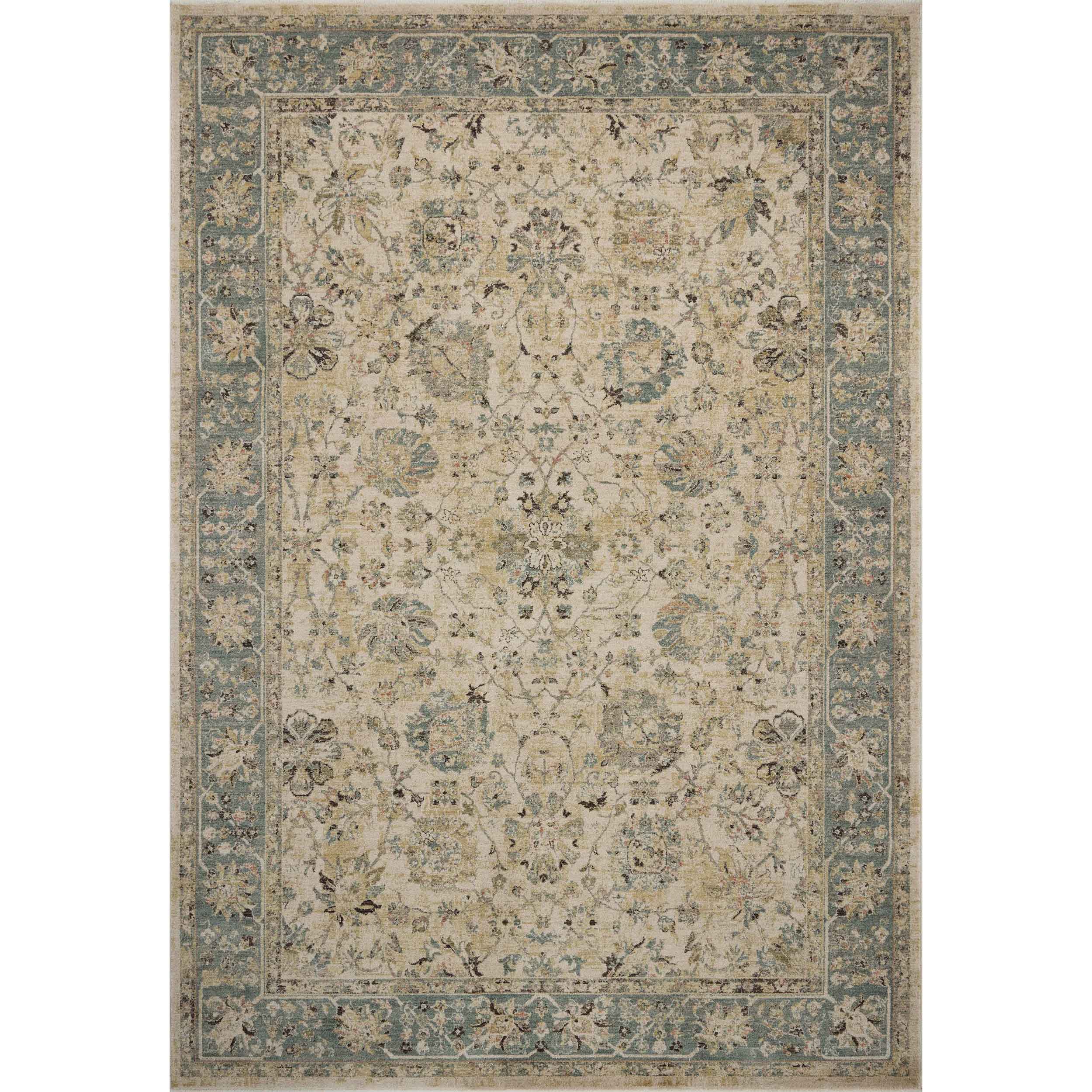 Loloi Rug Briar BRR-05, Ant. Ivory/Blue