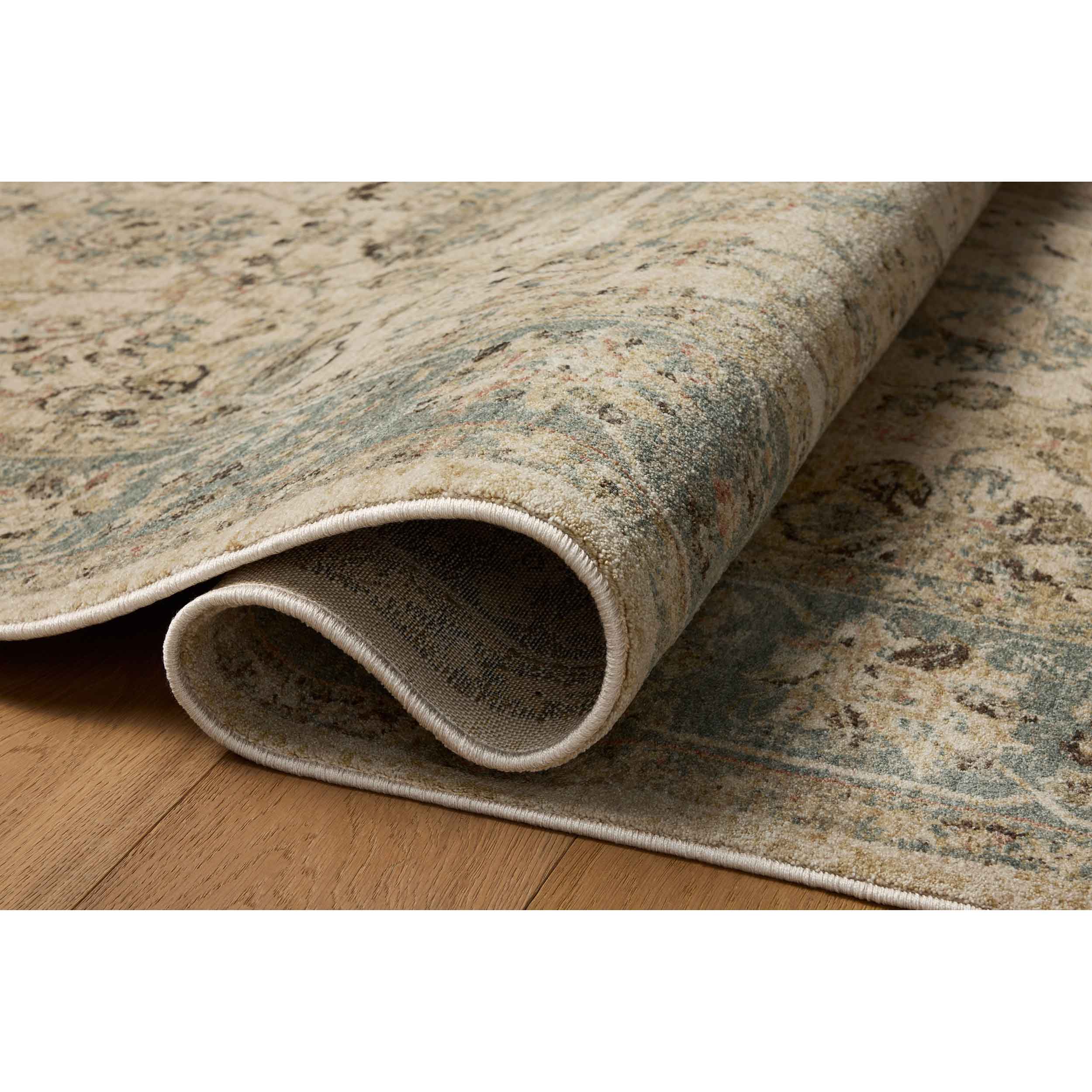 Loloi Rug Briar BRR-05, Ant. Ivory/Blue - Image 5