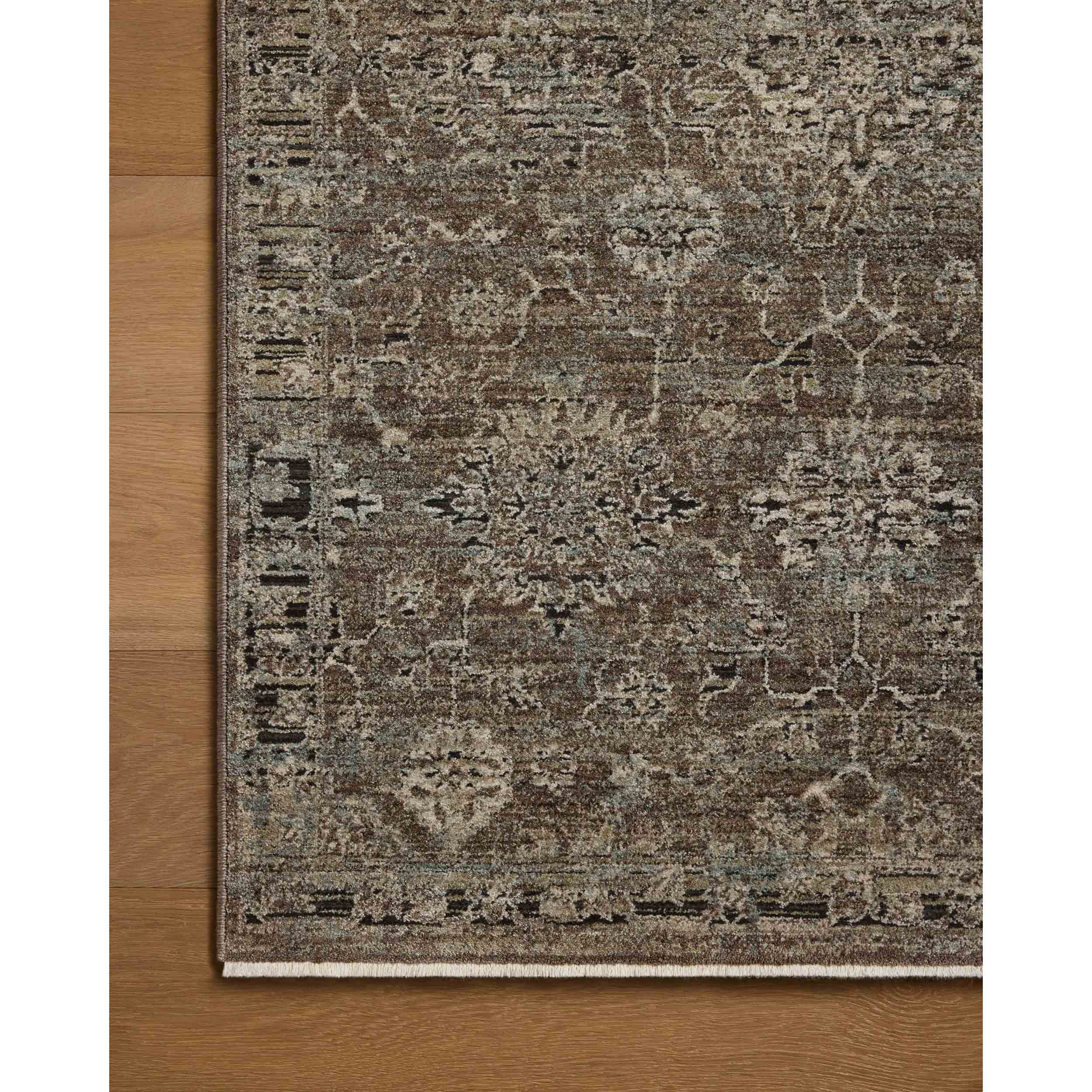 Loloi Rug Briar BRR-06, Bark/Lagoon - Image 3