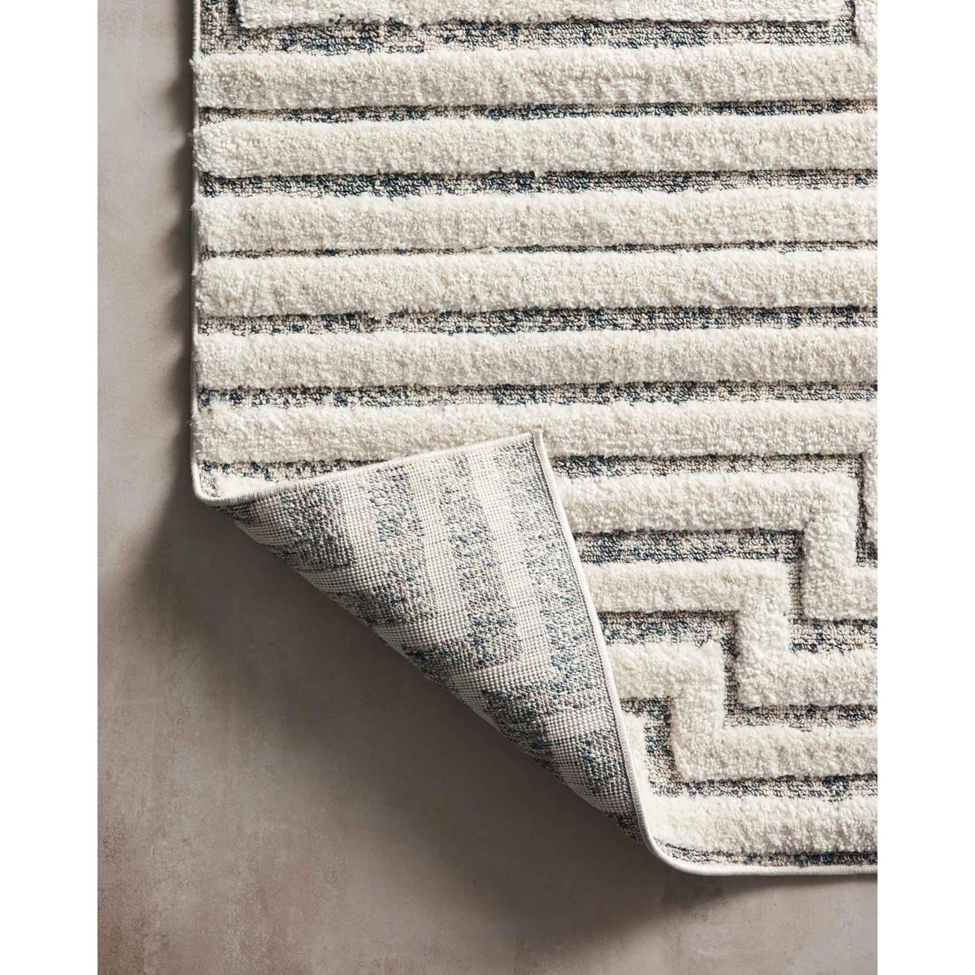 Loloi Rug Hagen HAG-03, White/Sky - Image 4