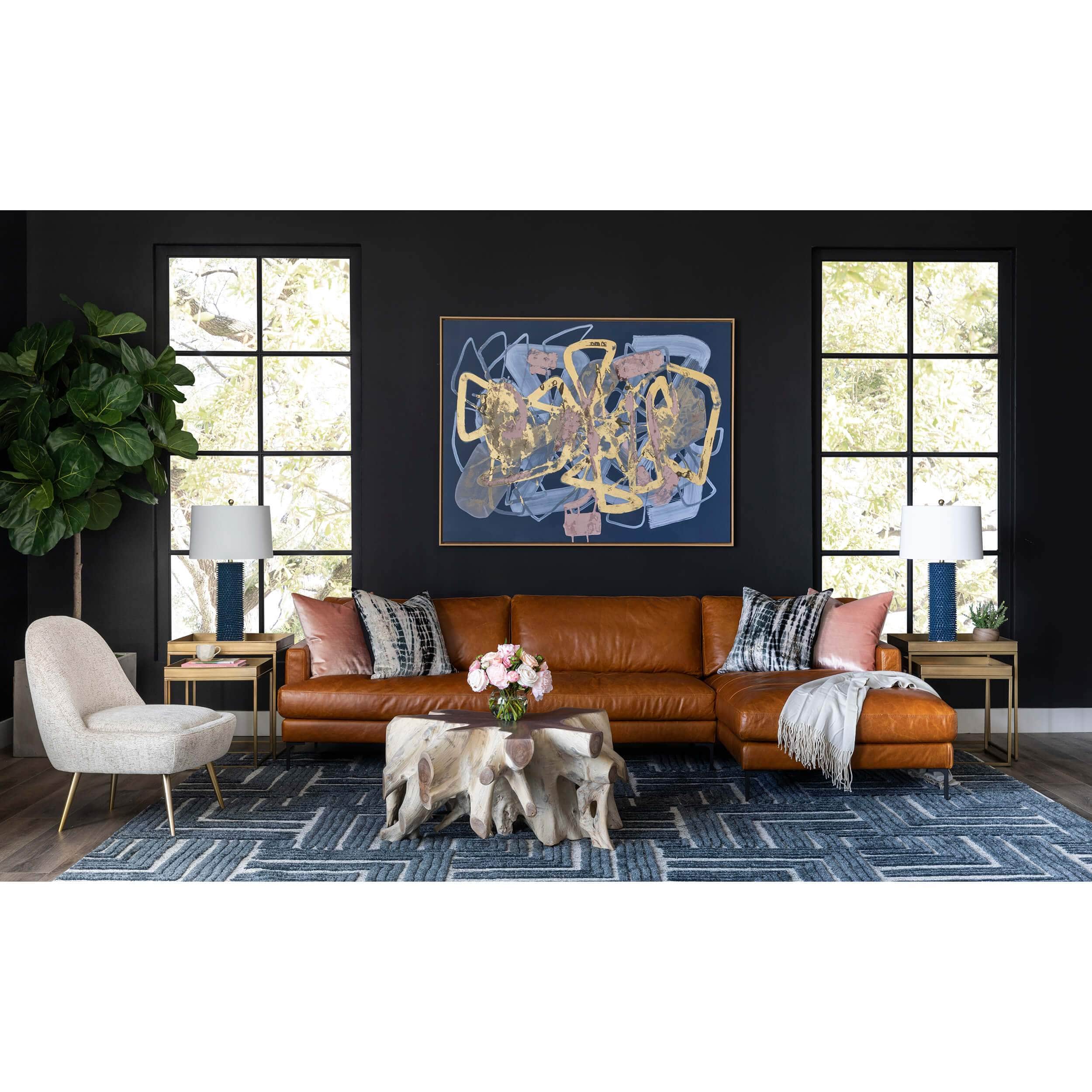 Loloi Rug Hagen HAG-05, Blue/White - Image 7