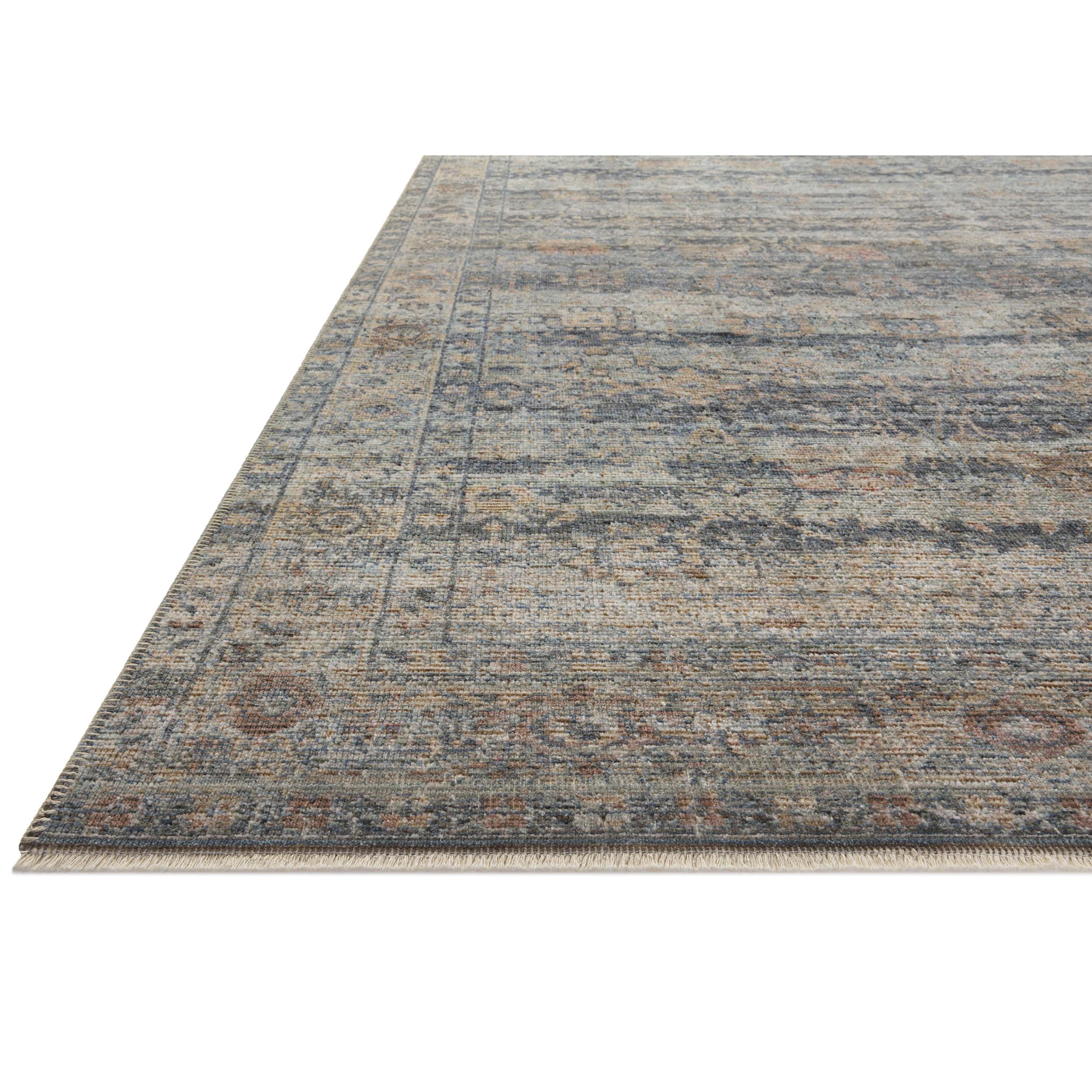 Loloi Rug Heritage HER-09, Sky/Sunset - Image 2