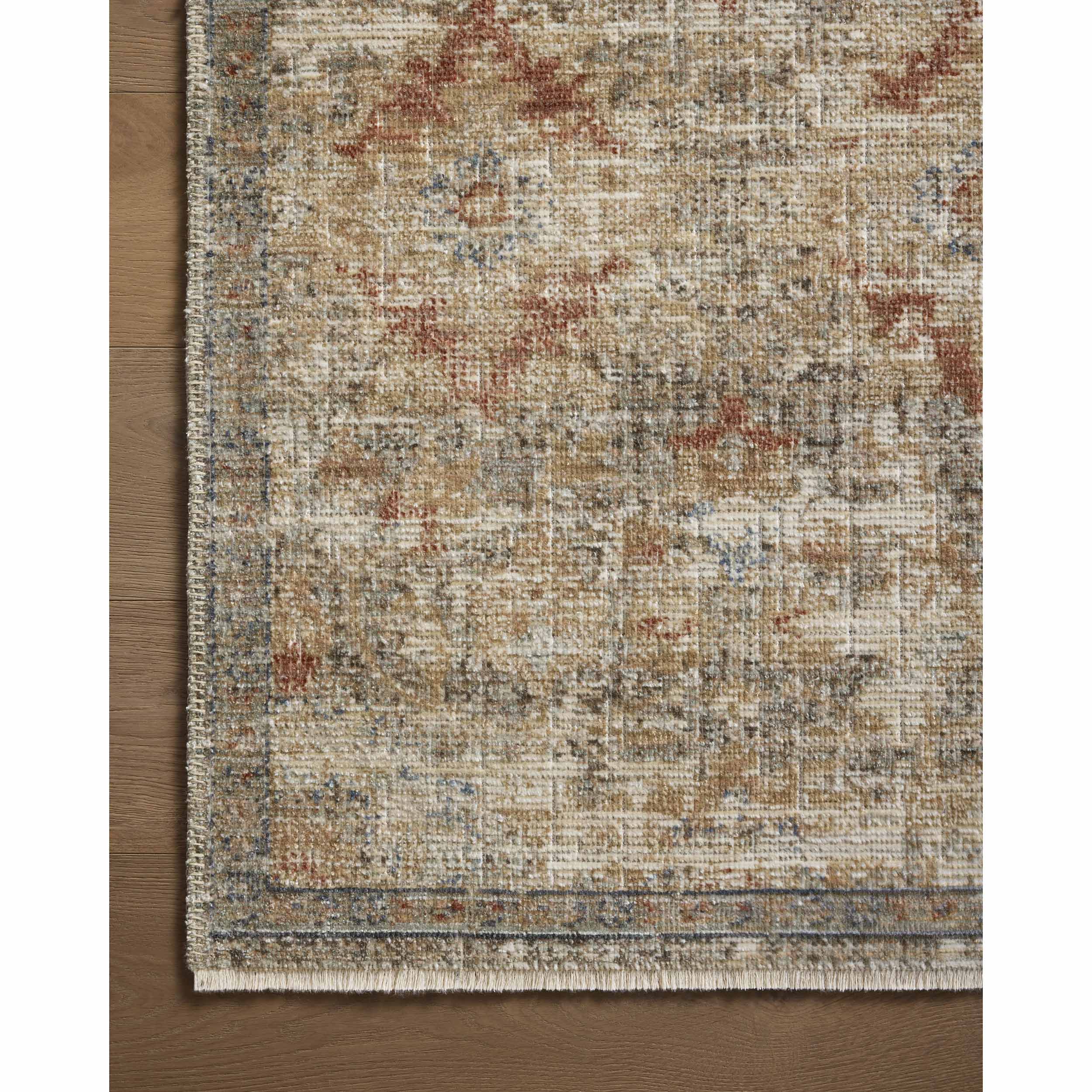 Loloi Rug Heritage HER-10, Grey/Sunset - Image 3