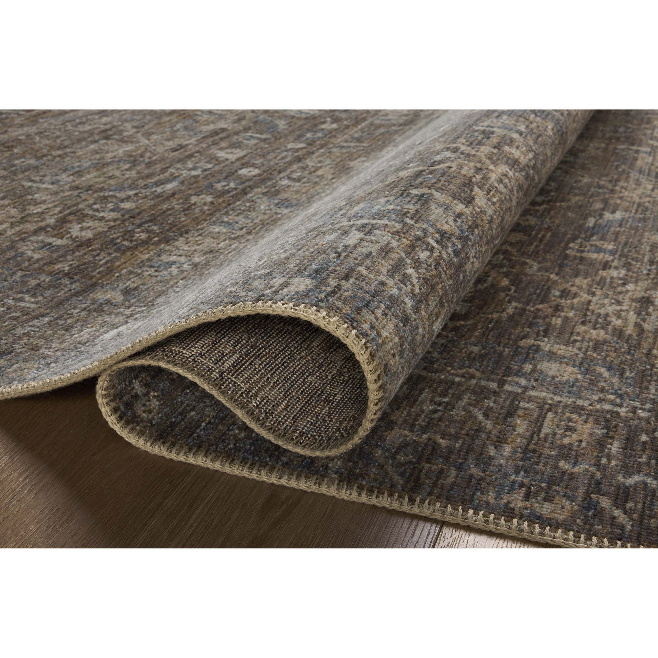 Loloi Rug Heritage HER-14, Lagoon/Tobacco - Image 5
