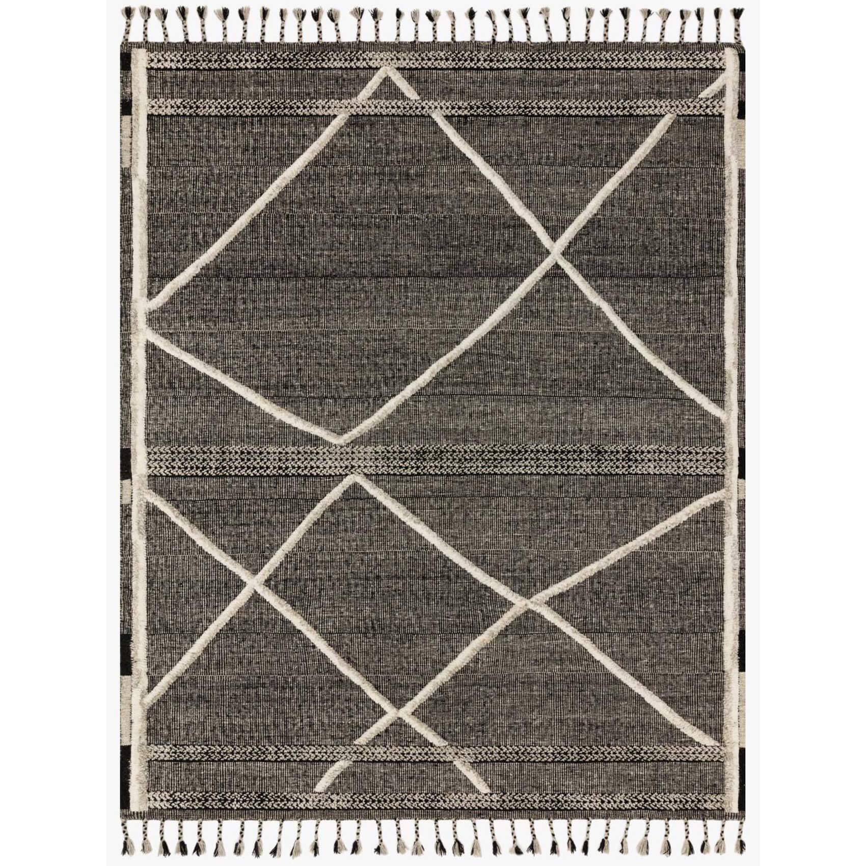Loloi Rug Iman IMA-02, Beige/Charcoal