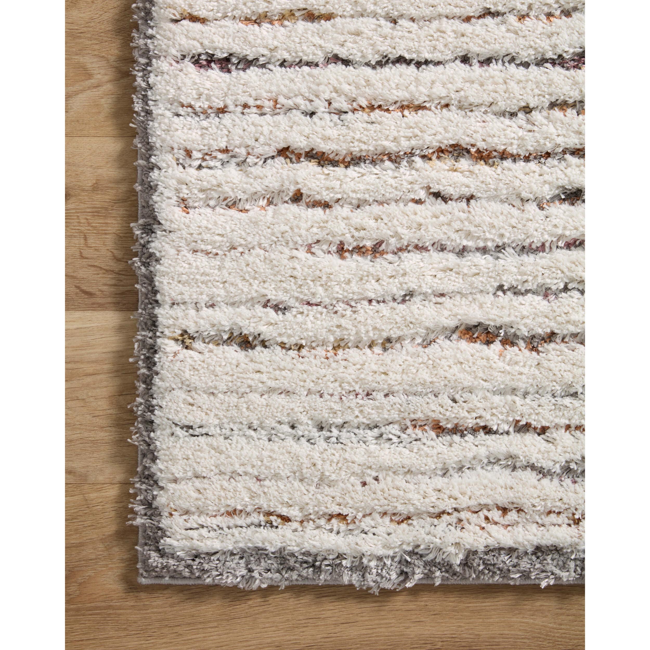 Loloi Rug Levitt Shag LEV-01, Ivory/Multi - Image 3