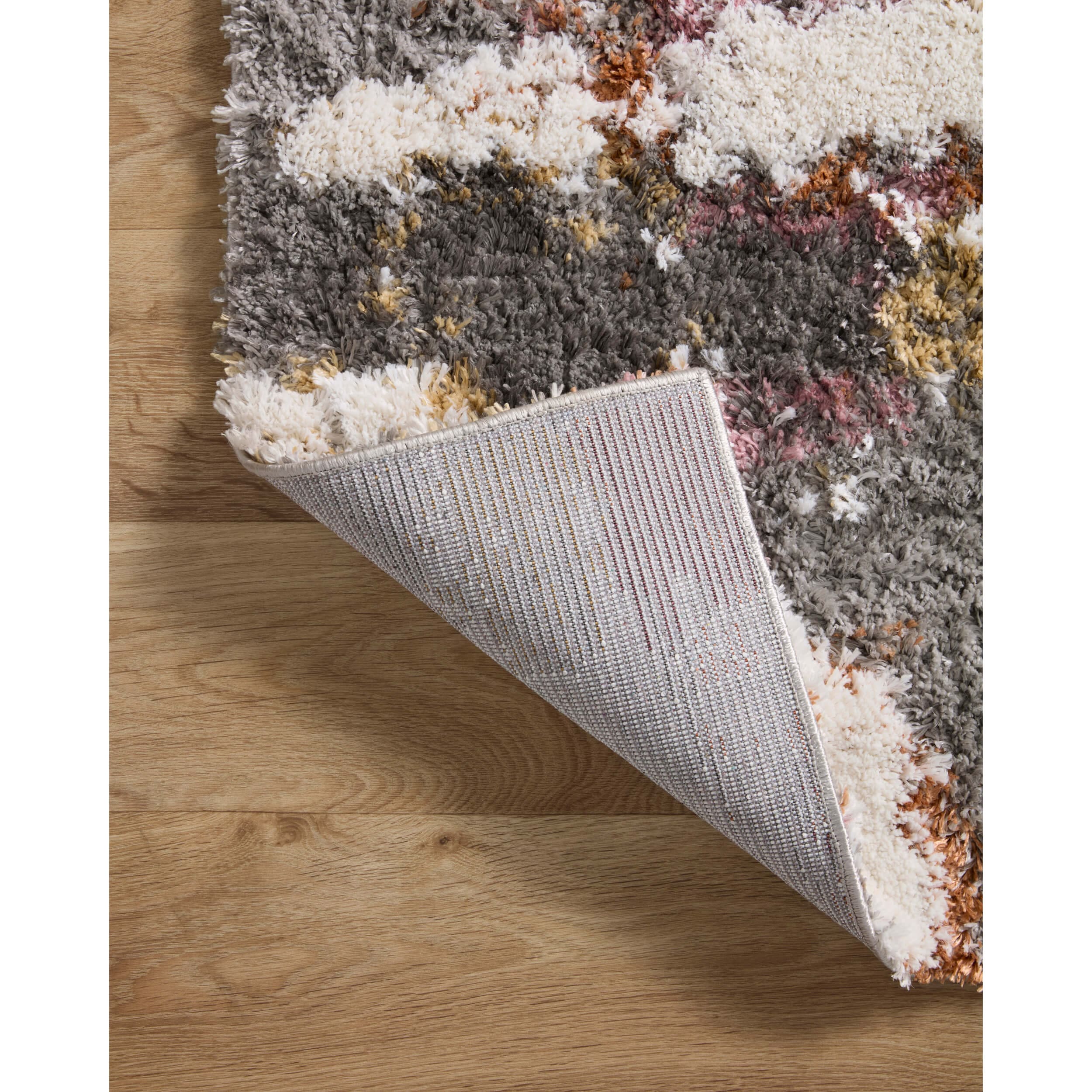 Loloi Rug Levitt Shag LEV-04, Grey/Multi - Image 4