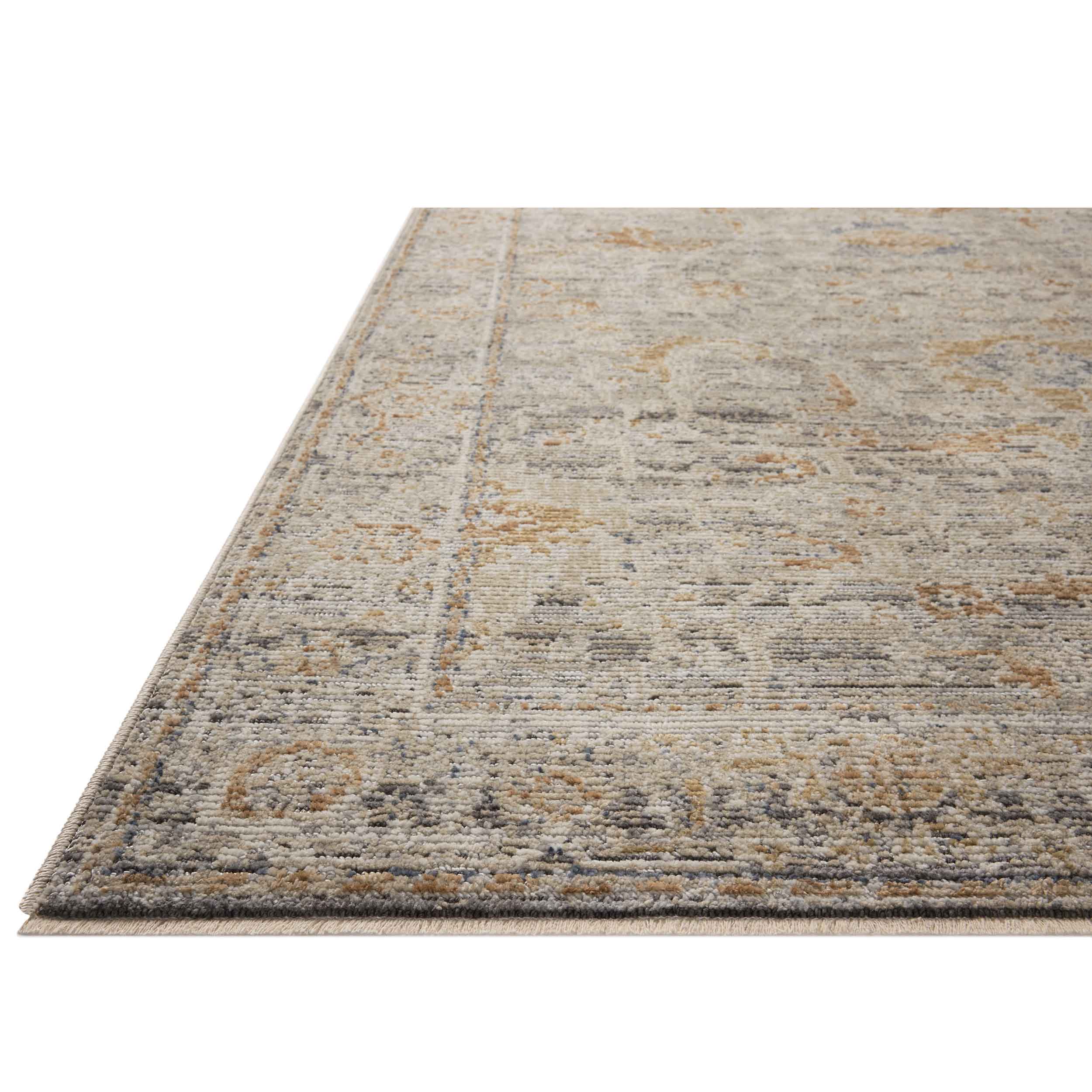 Loloi Rug Milena MLE-05, Charcoal/Apricot - Image 2
