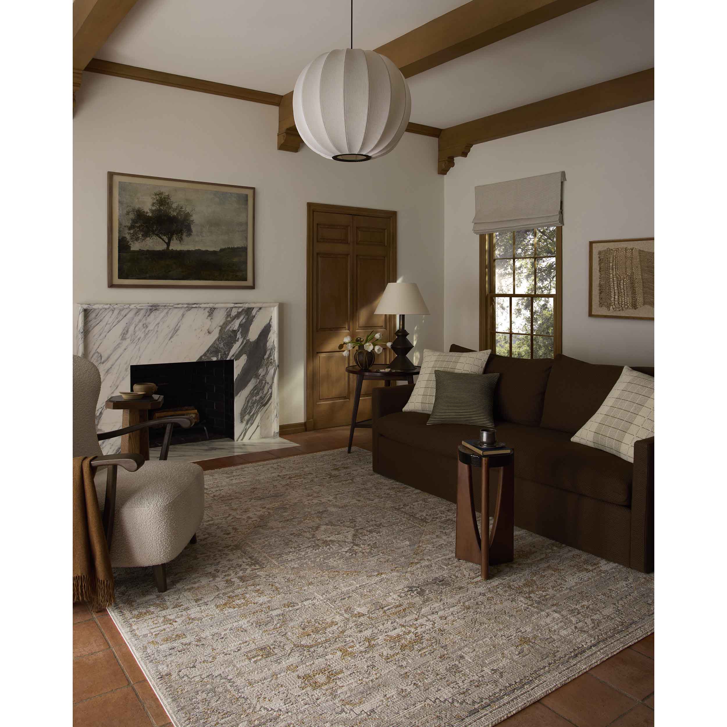 Loloi Rug Milena MLE-09, Ivory/Ochre - Image 5