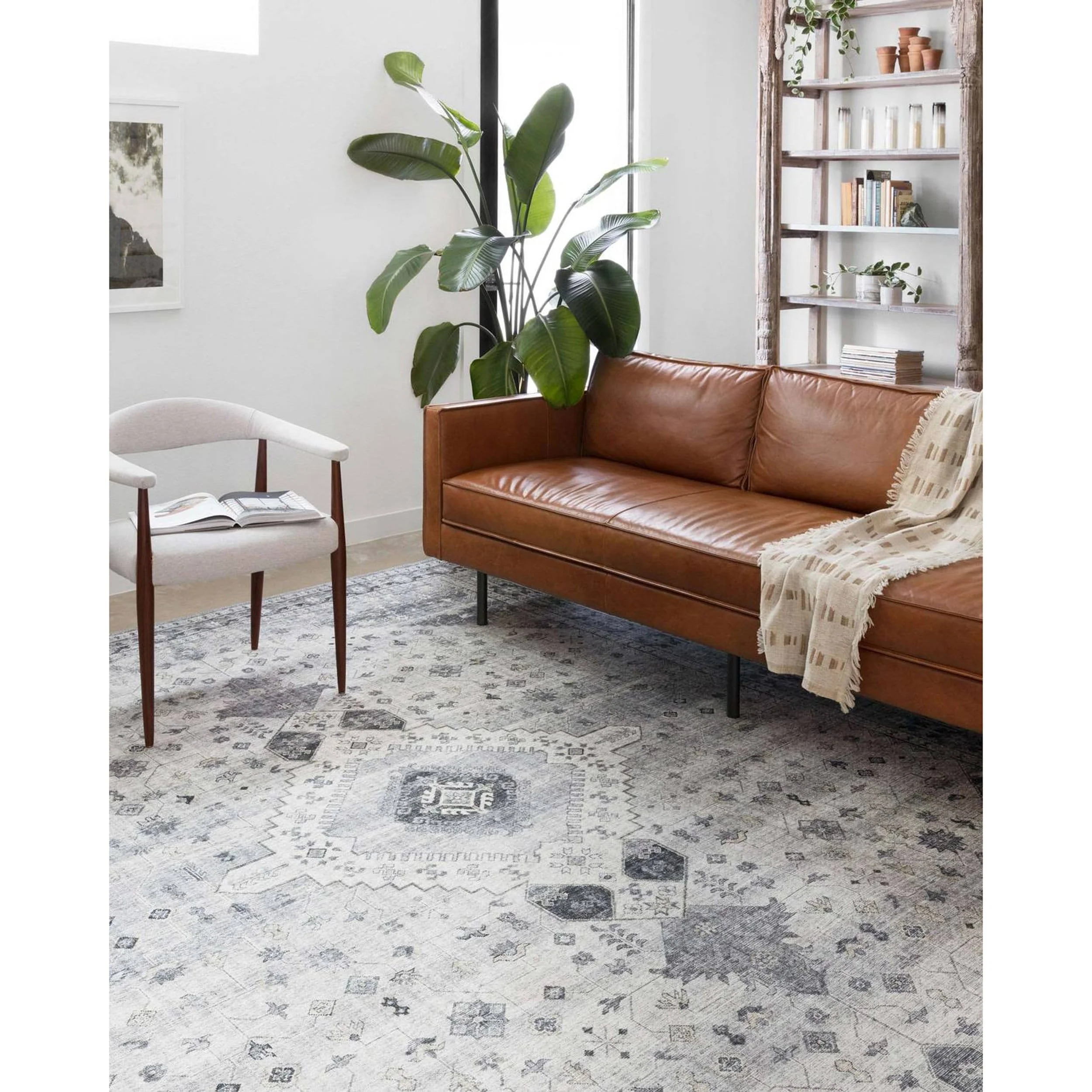 Loloi Rug Skye SKY-02, Silver/Grey - Image 7